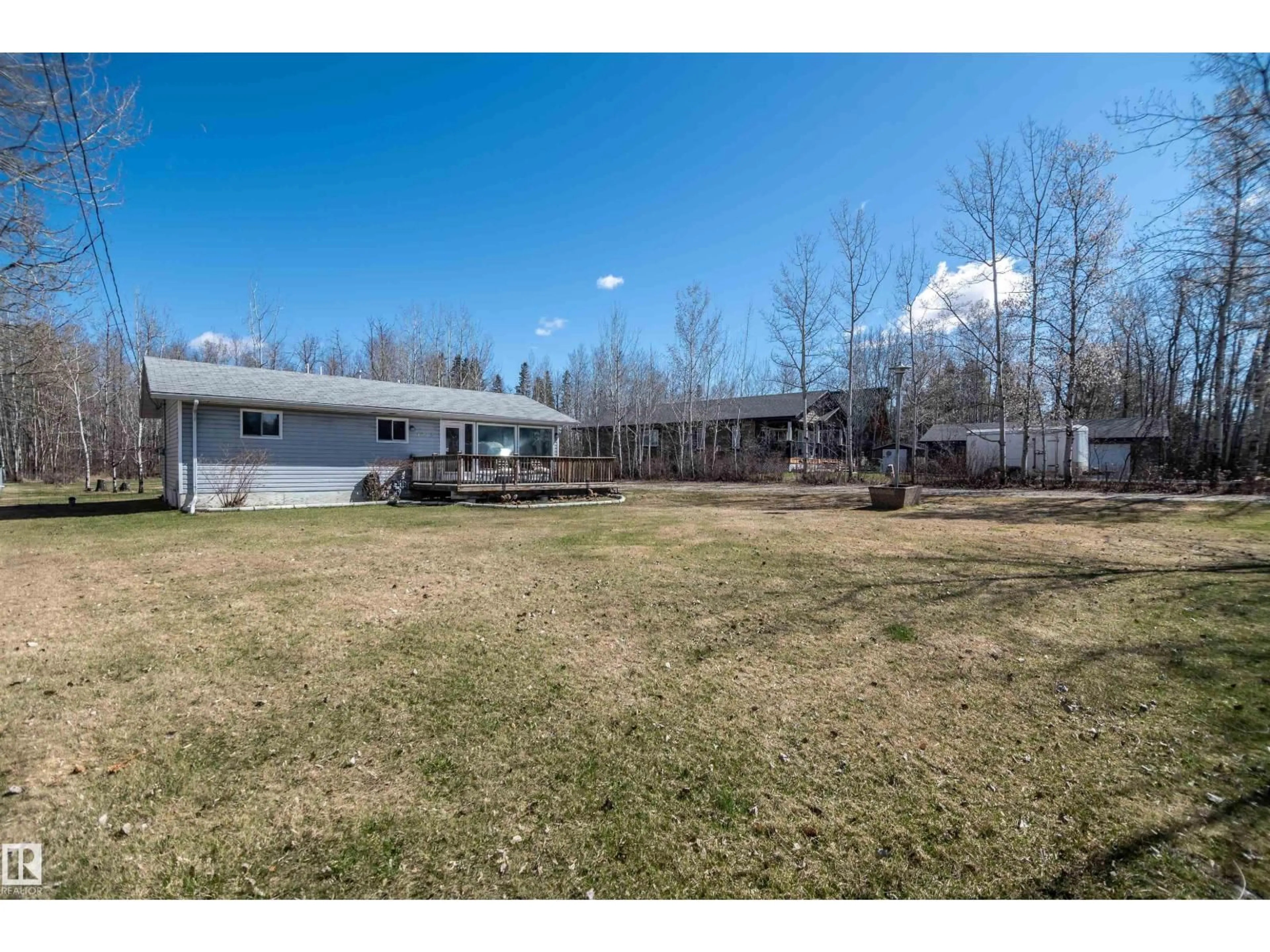 A pic from outside/outdoor area/front of a property/back of a property/a pic from drone, mountain view for 4912 49A AV, Rural Lac Ste. Anne County Alberta T0E0A0