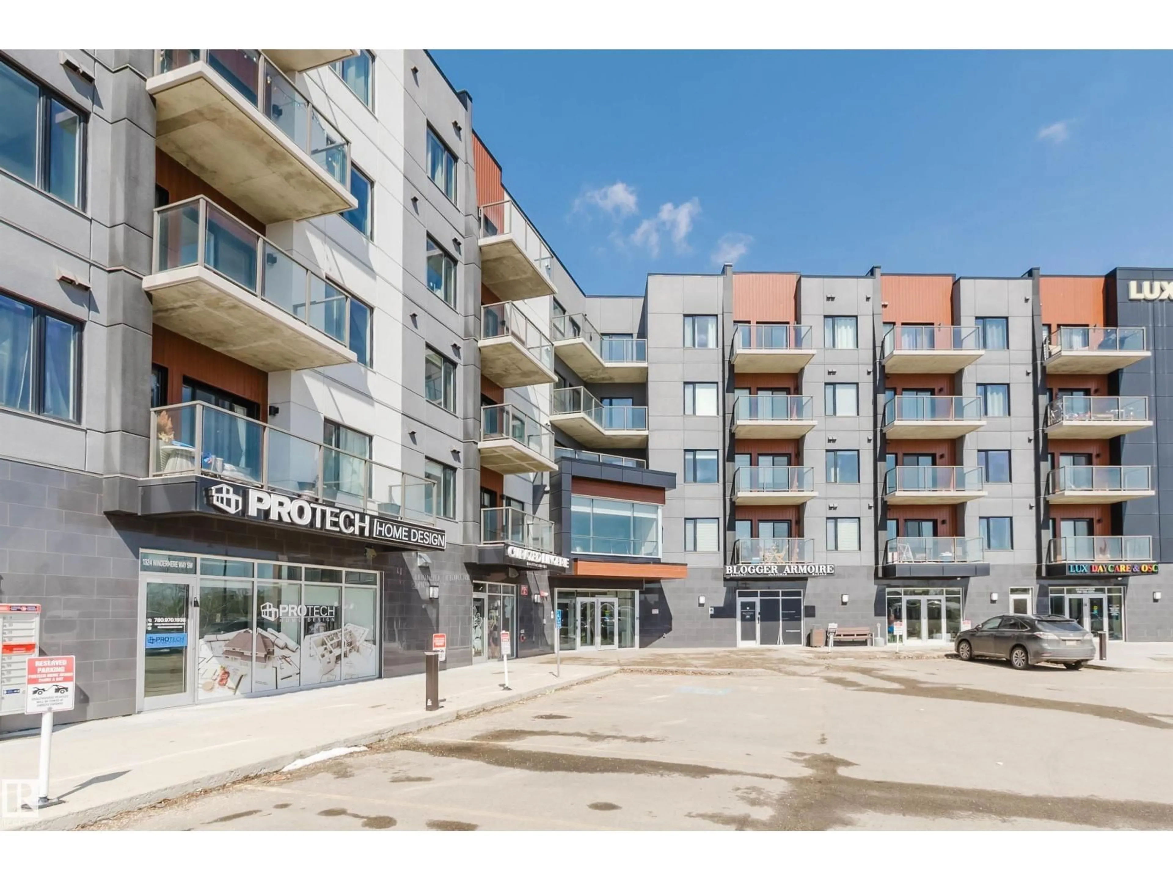 Patio, street for 316 - 1316 WINDERMERE WY, Edmonton Alberta T6W2J3