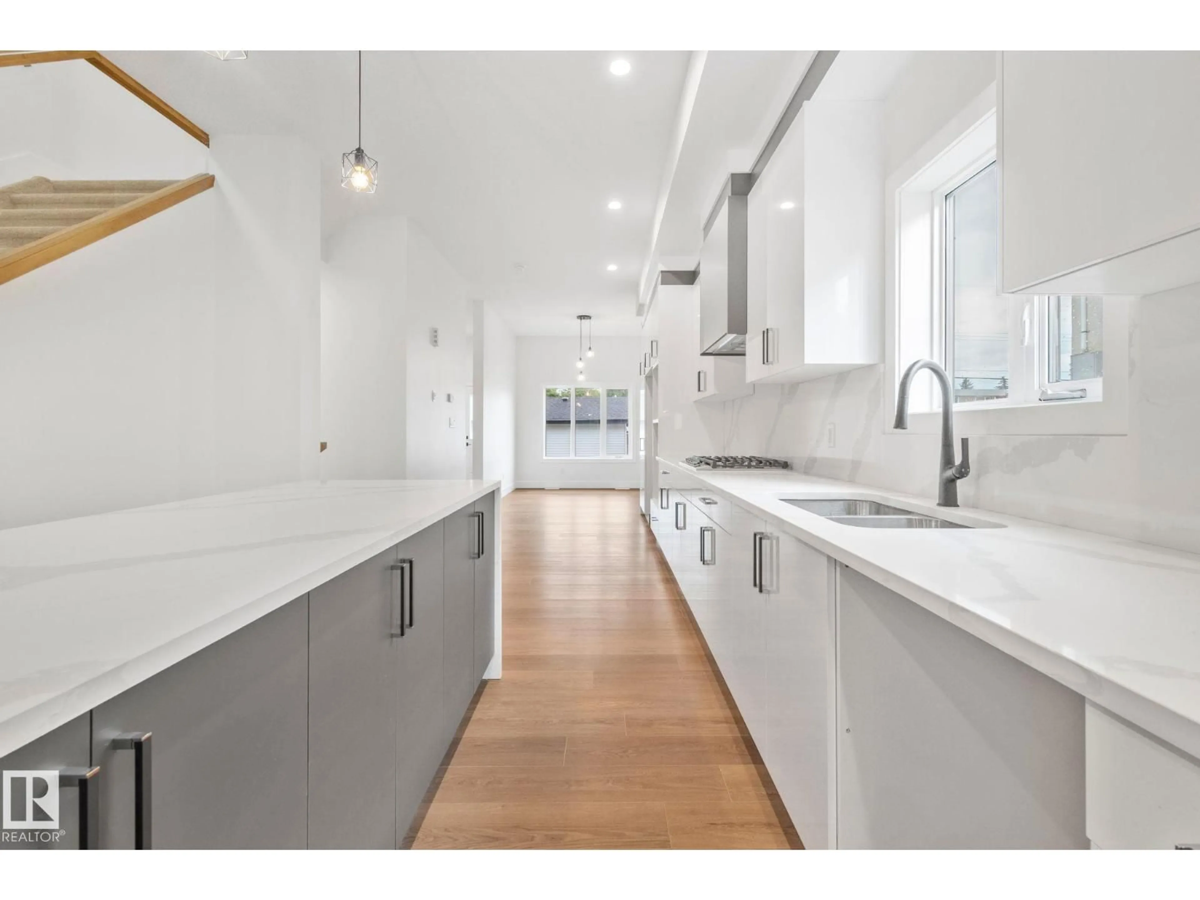 Open concept kitchen, unknown for NW - 11036 128 ST, Edmonton Alberta T5M0W6