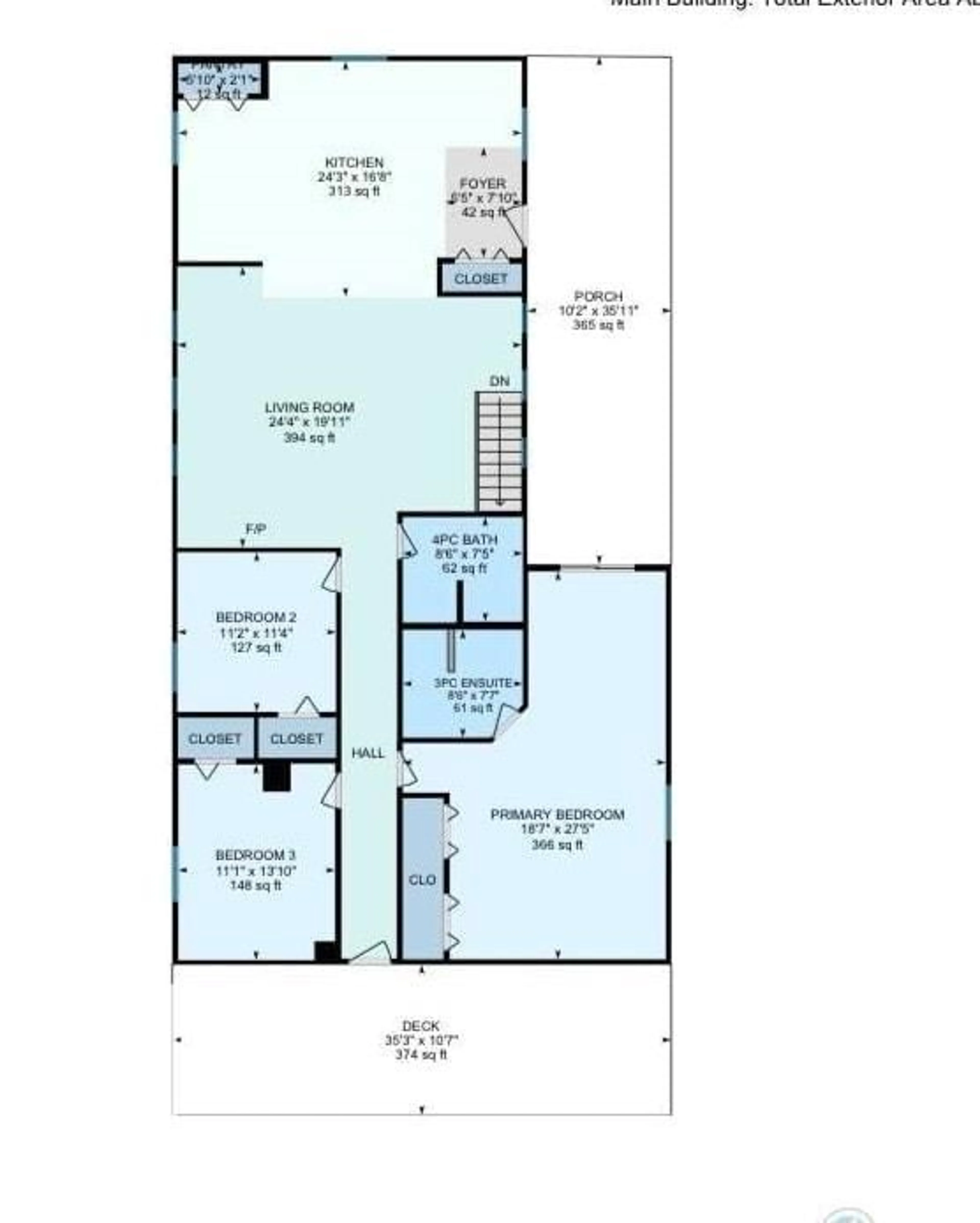 Floor plan for 47424 RGE ROAD 20 A, Rural Leduc County Alberta T0C2P0