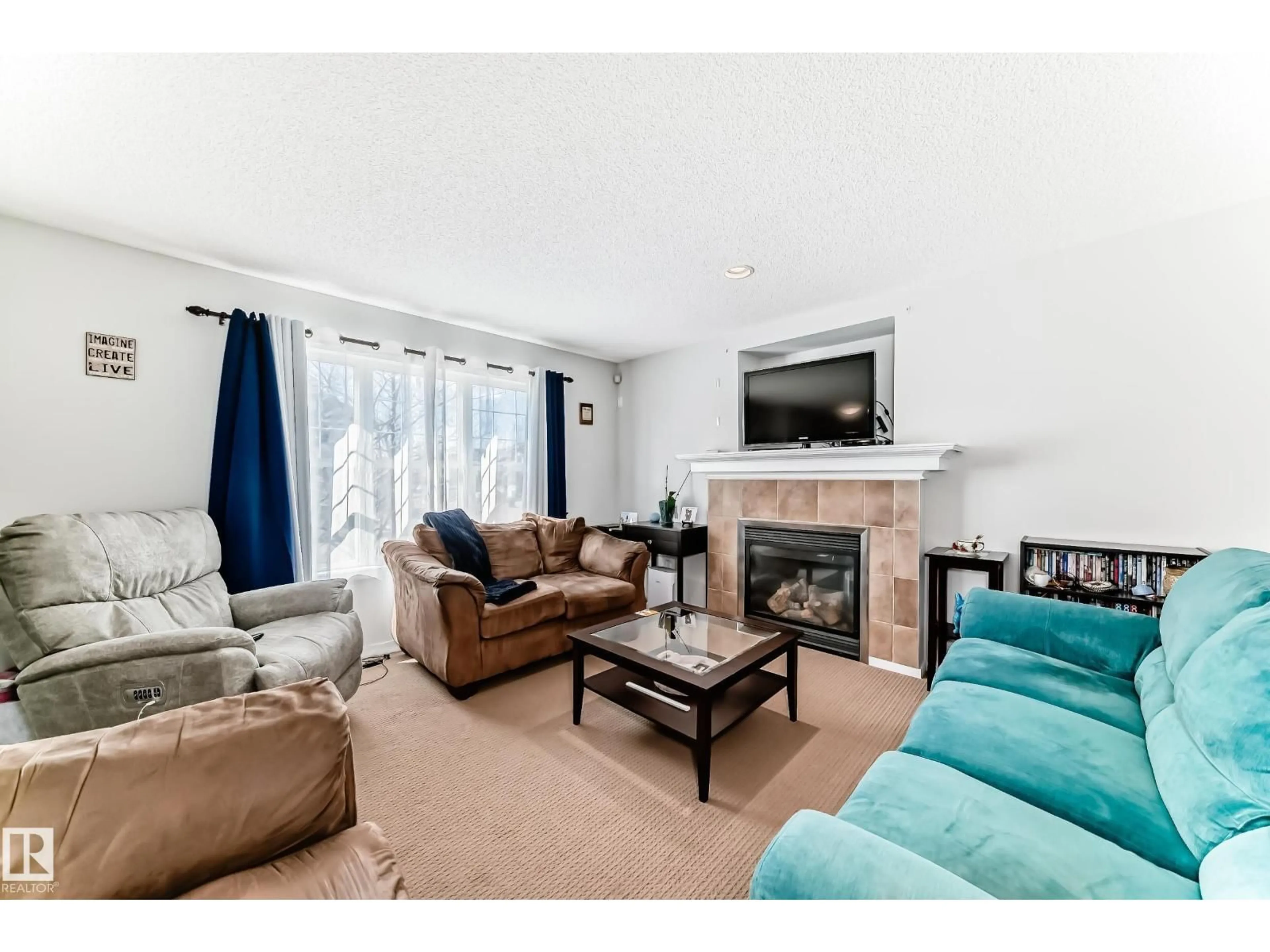 Living room with furniture, unknown for SW - 115 60 ST, Edmonton Alberta T6X0E7