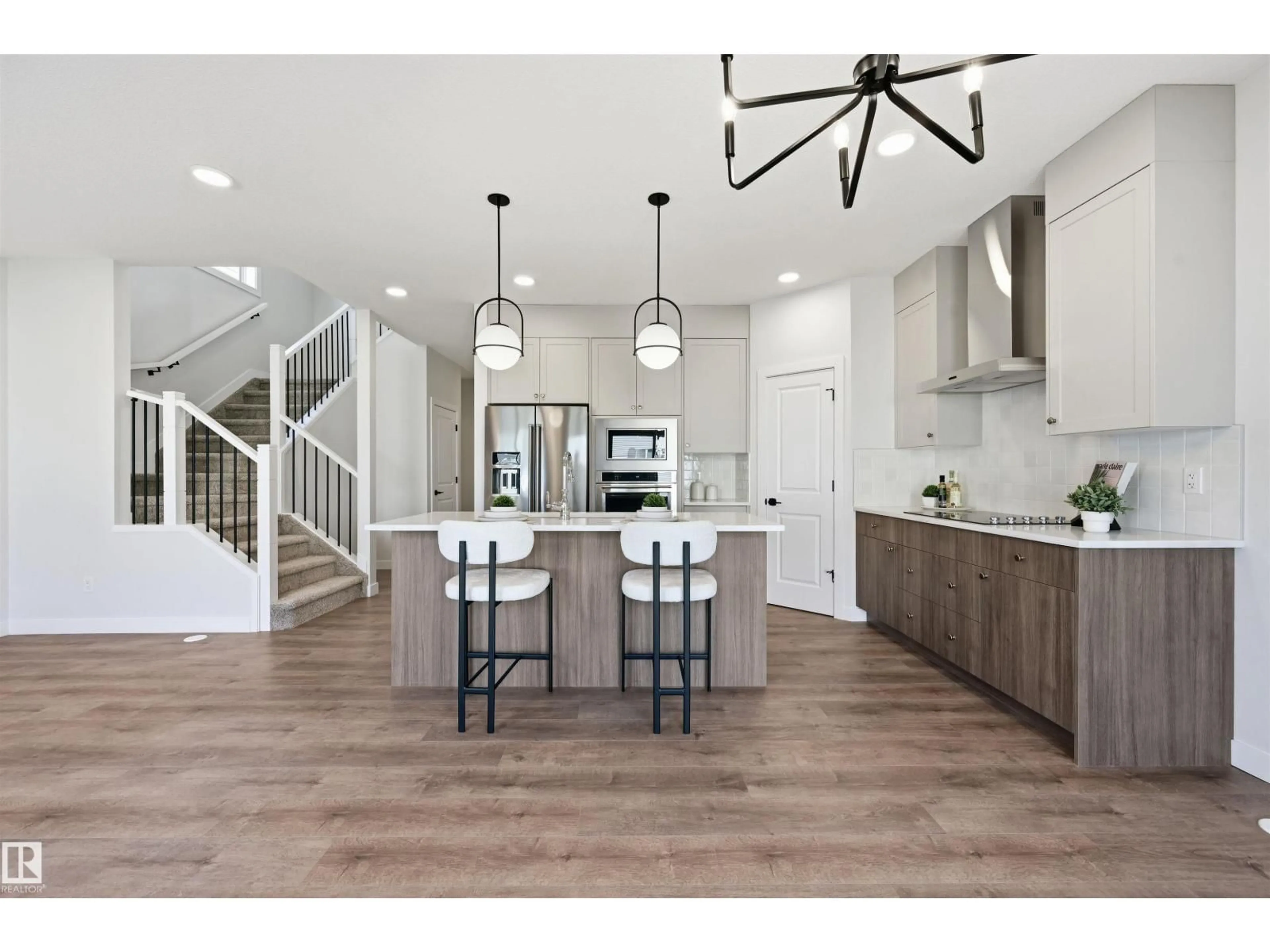 Open concept kitchen, unknown for 3024 DIXON LANDING LD, Edmonton Alberta T6W5L1
