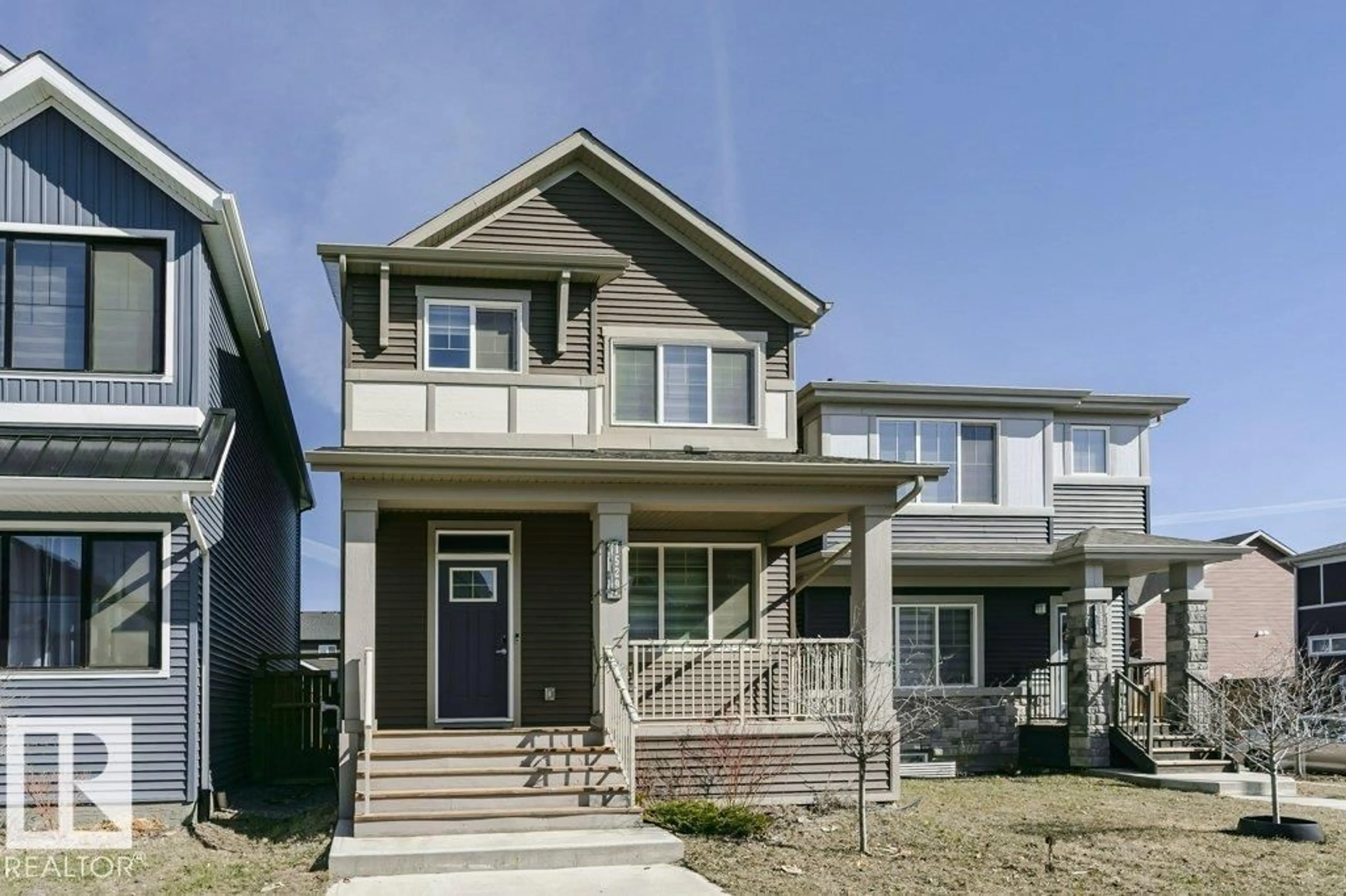 Home with vinyl exterior material, street for SW - 1529 PLUM CI, Edmonton Alberta T6X2Z8
