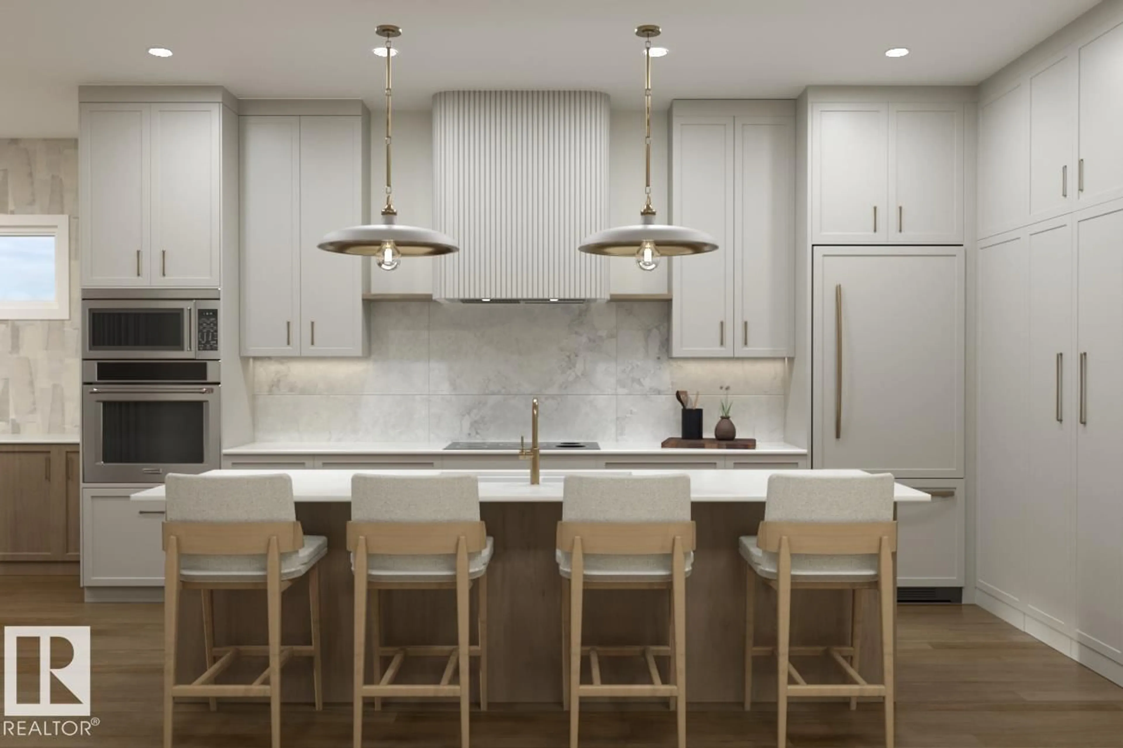 Open concept kitchen, unknown for 240 HAYS RIDGE BV, Edmonton Alberta T6W4G6