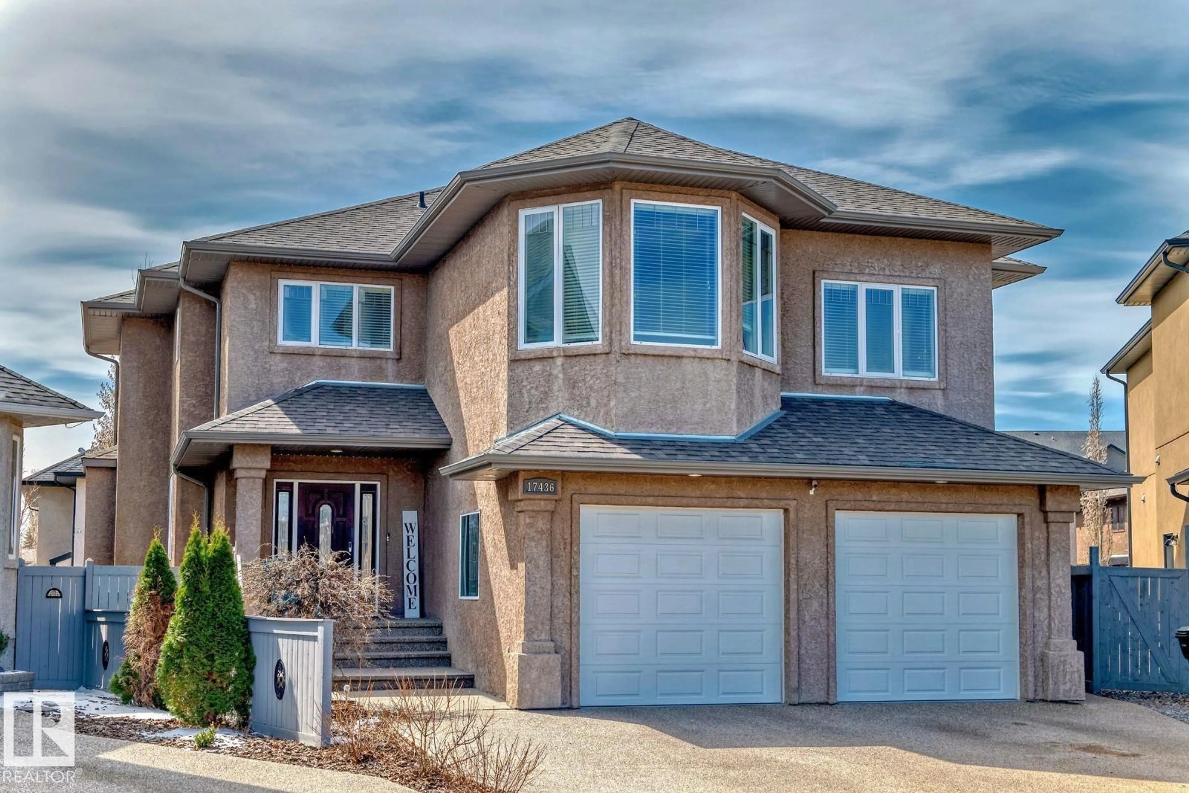 Home with brick exterior material, street for 17436 108 ST, Edmonton Alberta T5X0C1