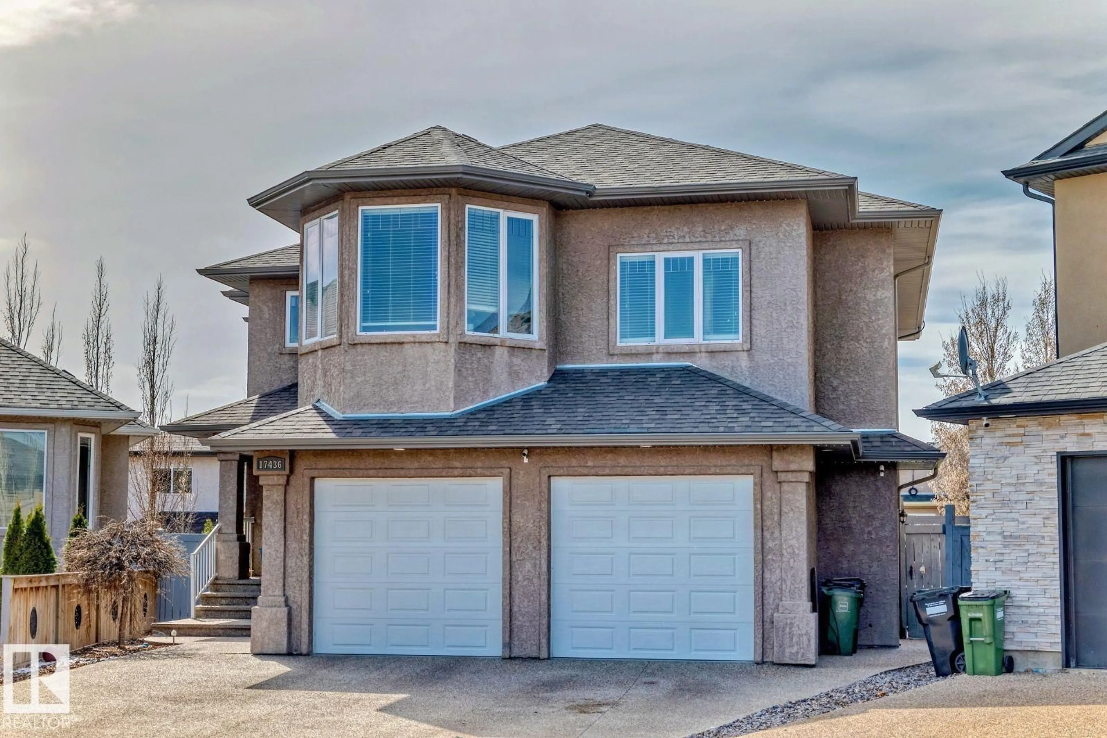 Home with brick exterior material, street for 17436 108 ST, Edmonton Alberta T5X0C1