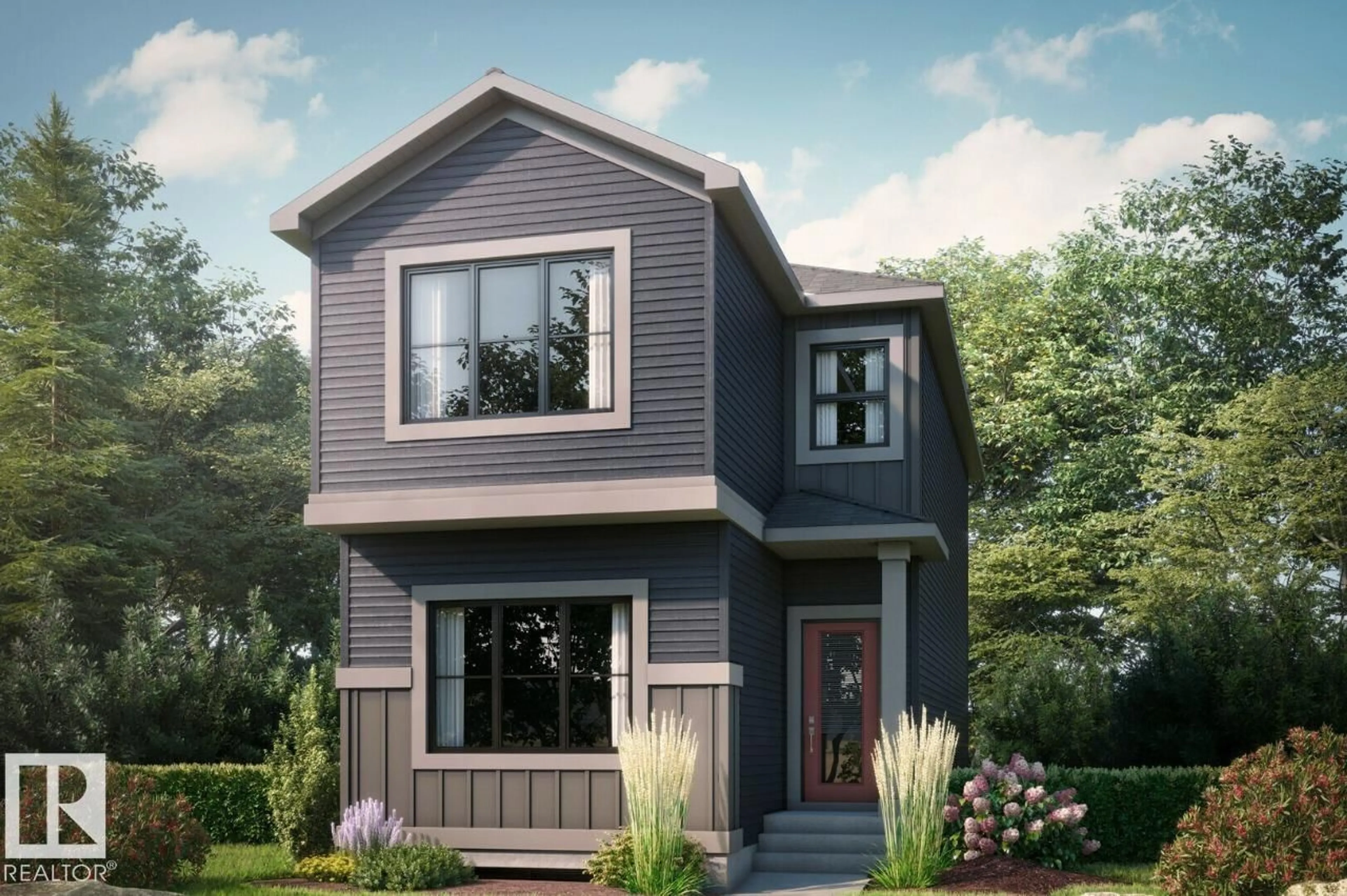 Home with vinyl exterior material, street for 4327 KINGLET DR, Edmonton Alberta T5S0W6