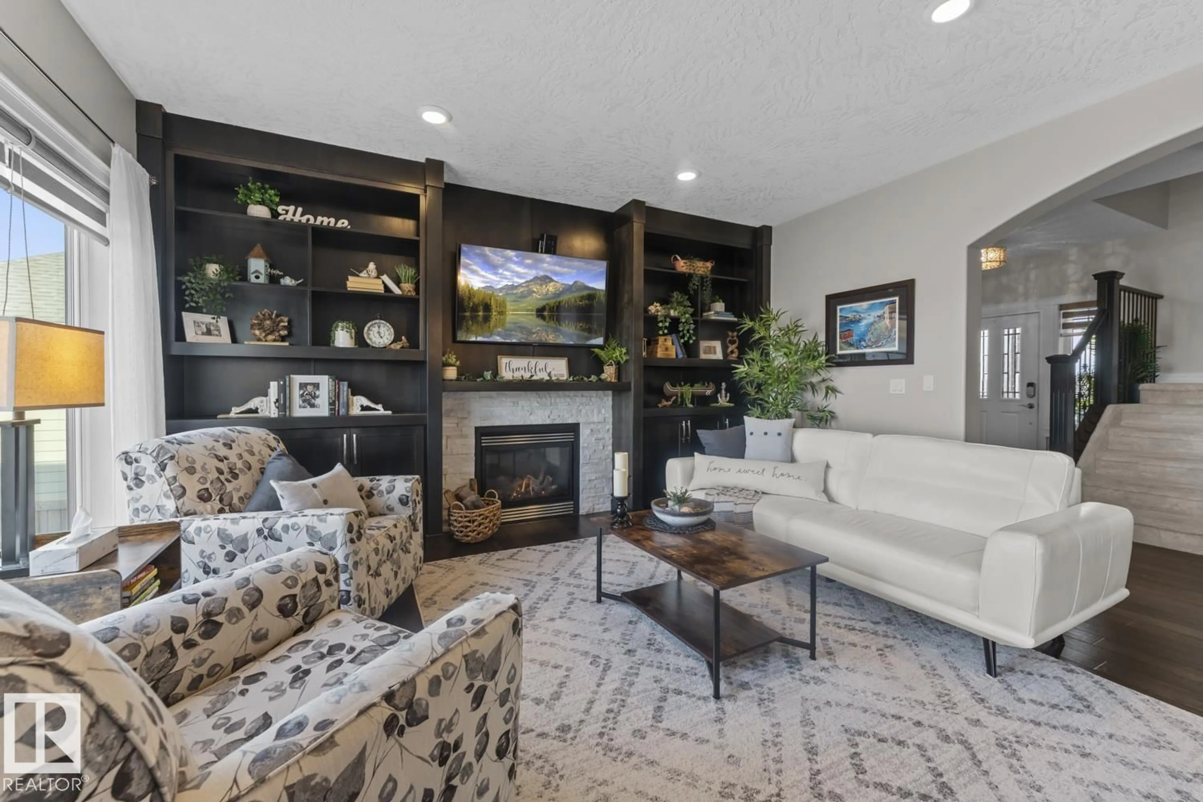 Living room with furniture, unknown for 3711 BEAU VISTA BV, Bonnyville Town Alberta T9N0C9