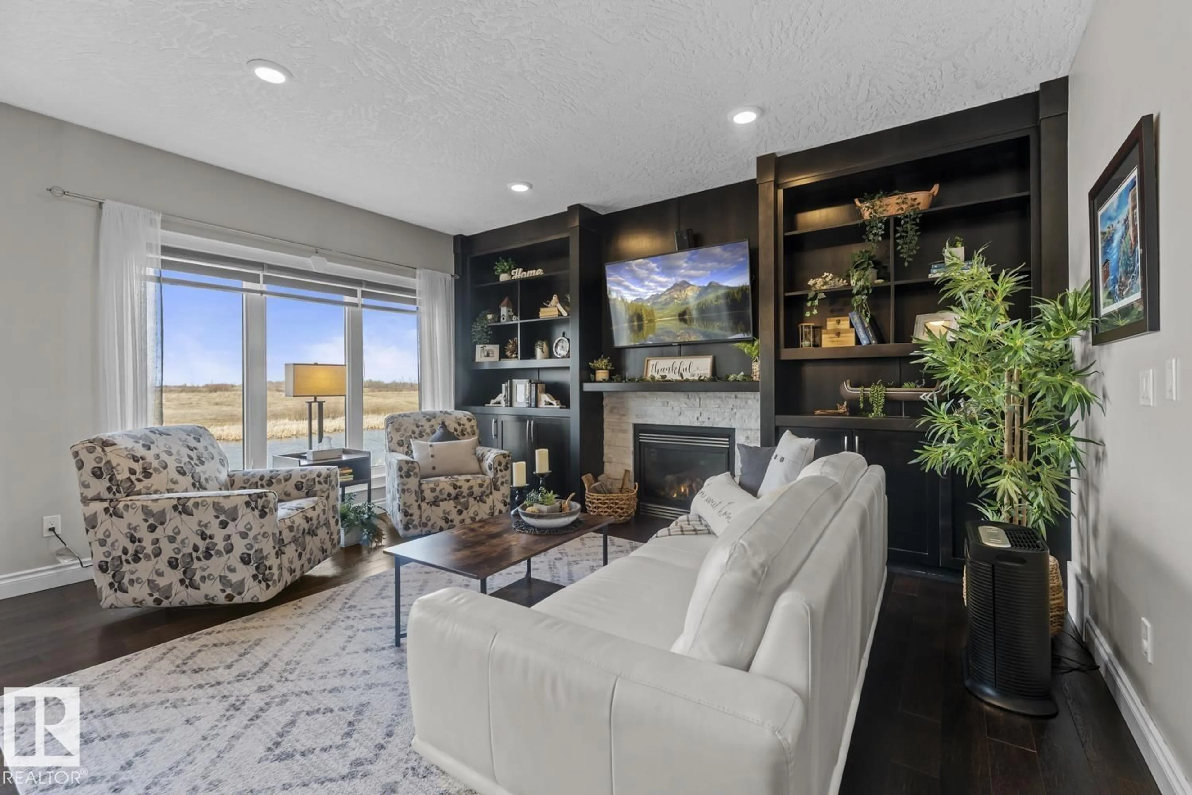 Living room with furniture, unknown for 3711 BEAU VISTA BV, Bonnyville Town Alberta T9N0C9