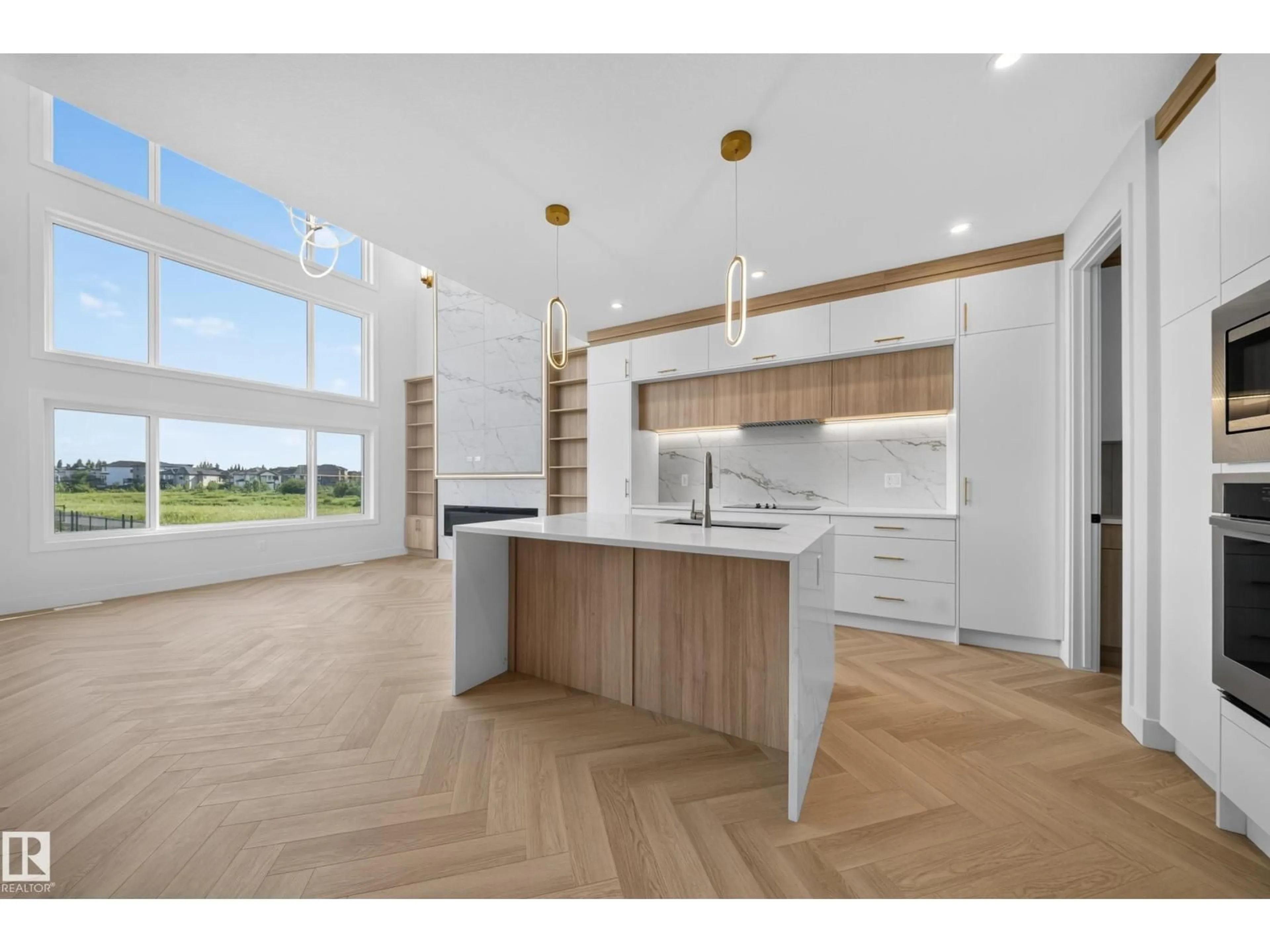 Open concept kitchen, unknown for 1604 64 AVE NE, Rural Leduc County Alberta T4X2C1