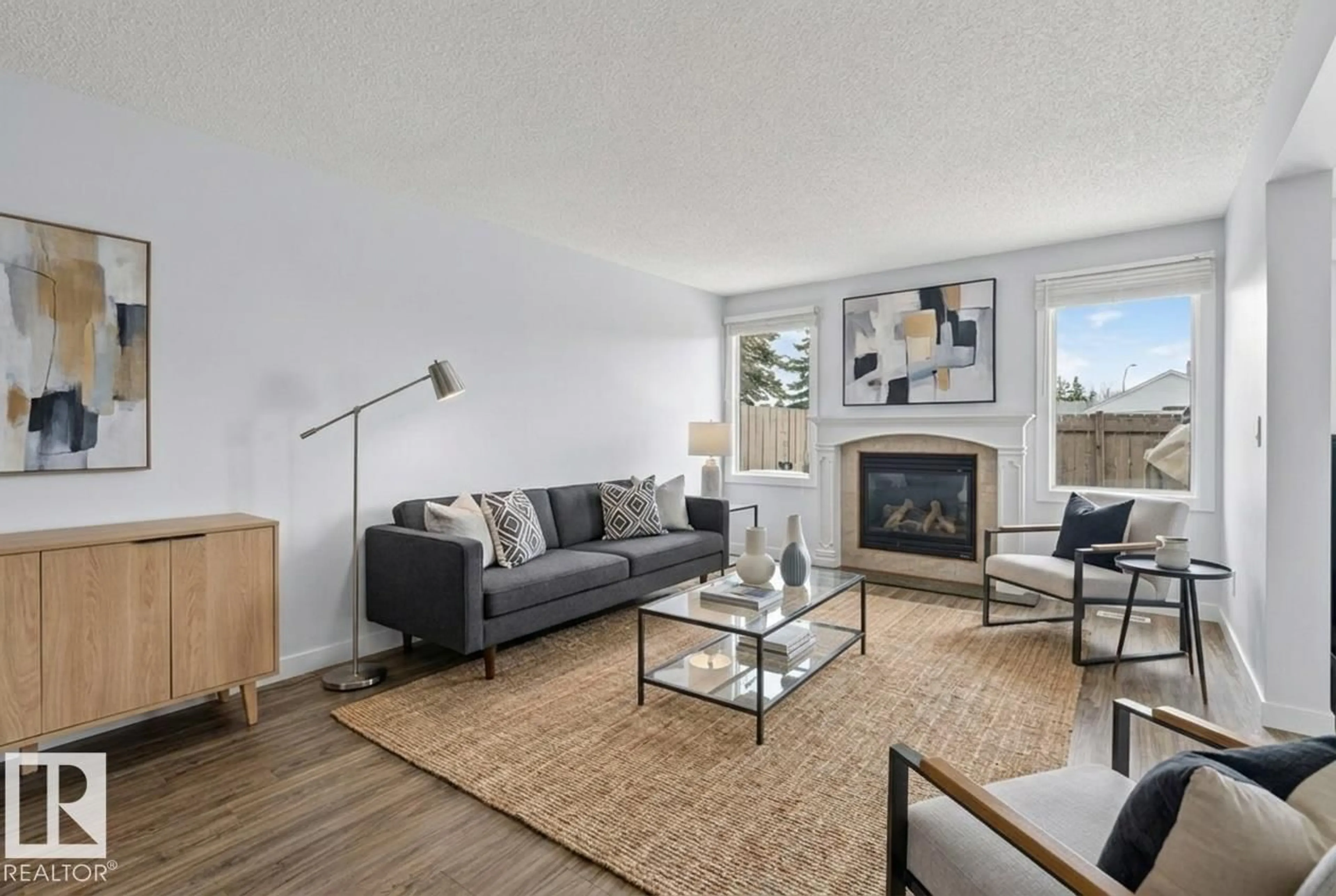 Living room with furniture, unknown for 205 13831 24 ST NW, Edmonton Alberta T5Y1K1