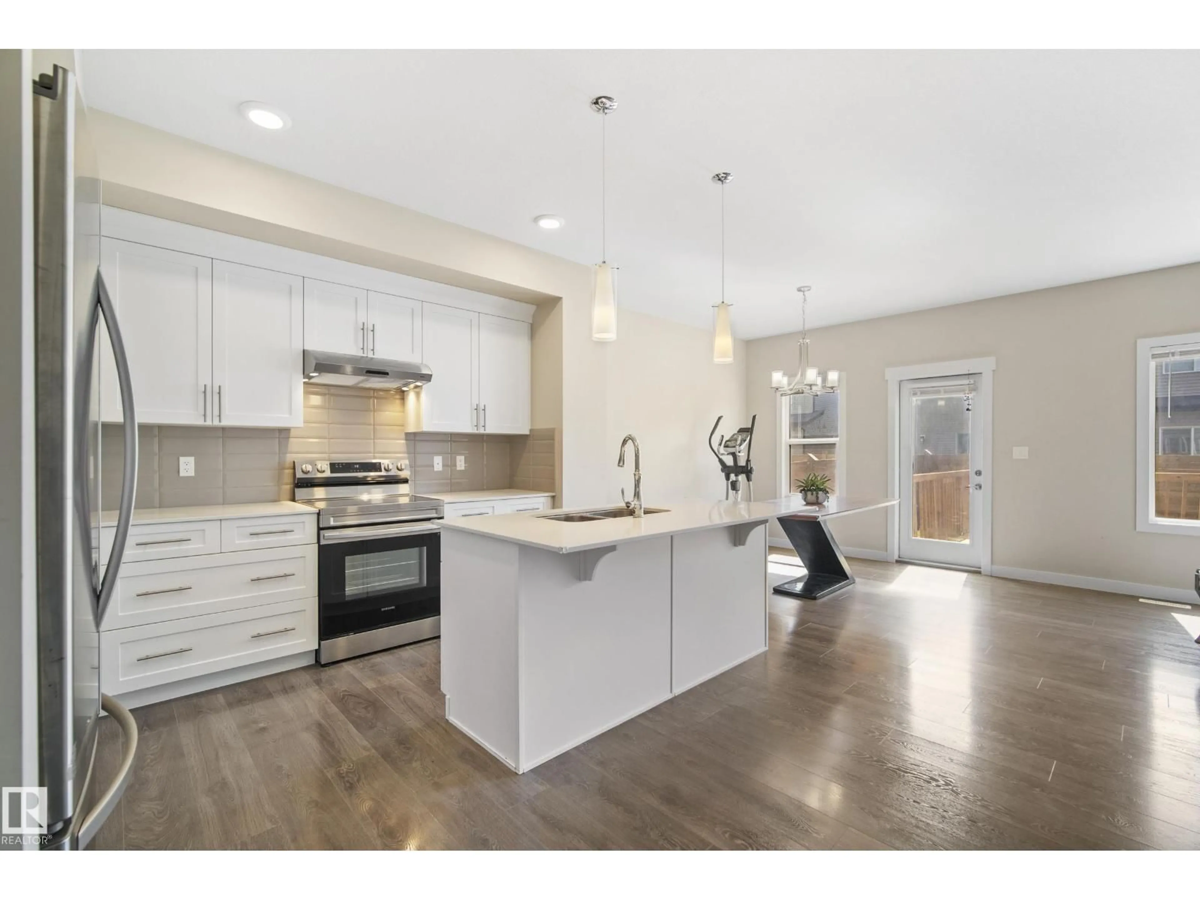 Open concept kitchen, unknown for CI SW - 2456 KELLY CIRCLE, Edmonton Alberta T6W4G2