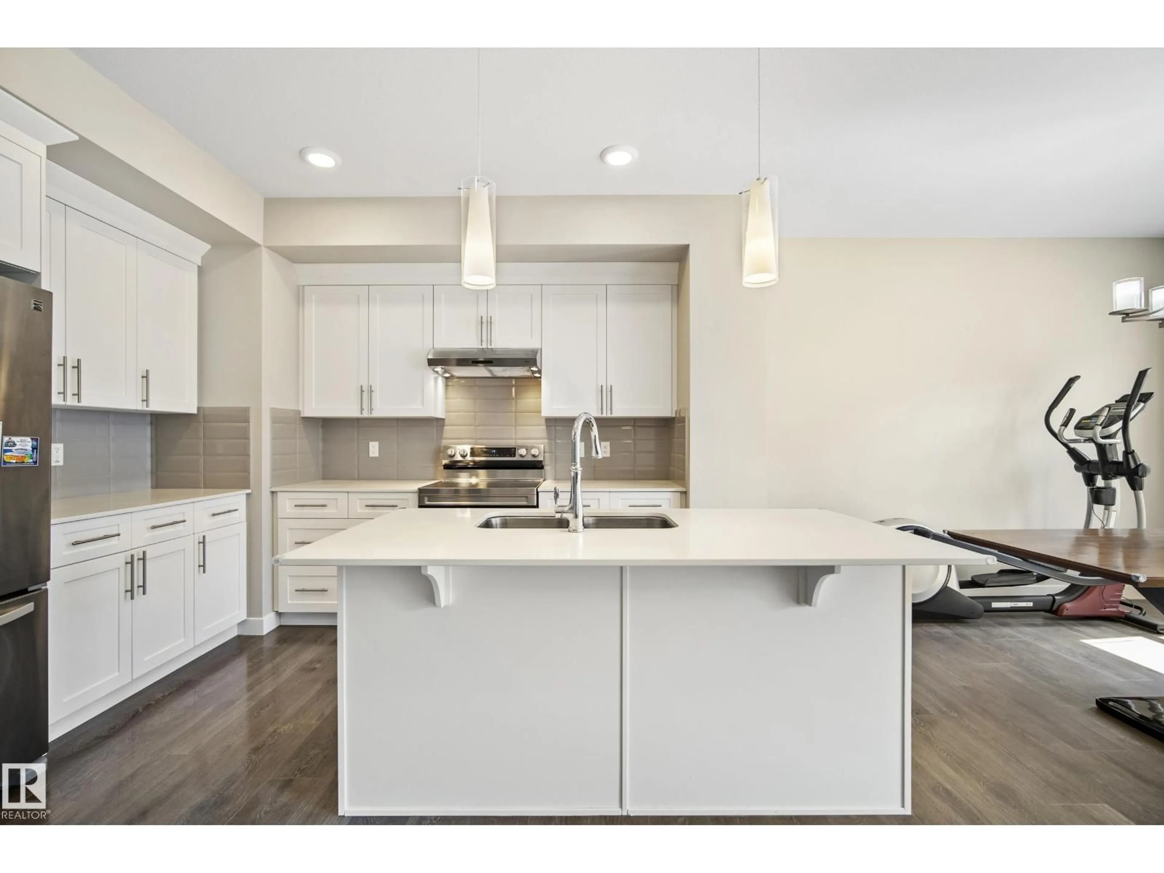 Open concept kitchen, unknown for CI SW - 2456 KELLY CIRCLE, Edmonton Alberta T6W4G2