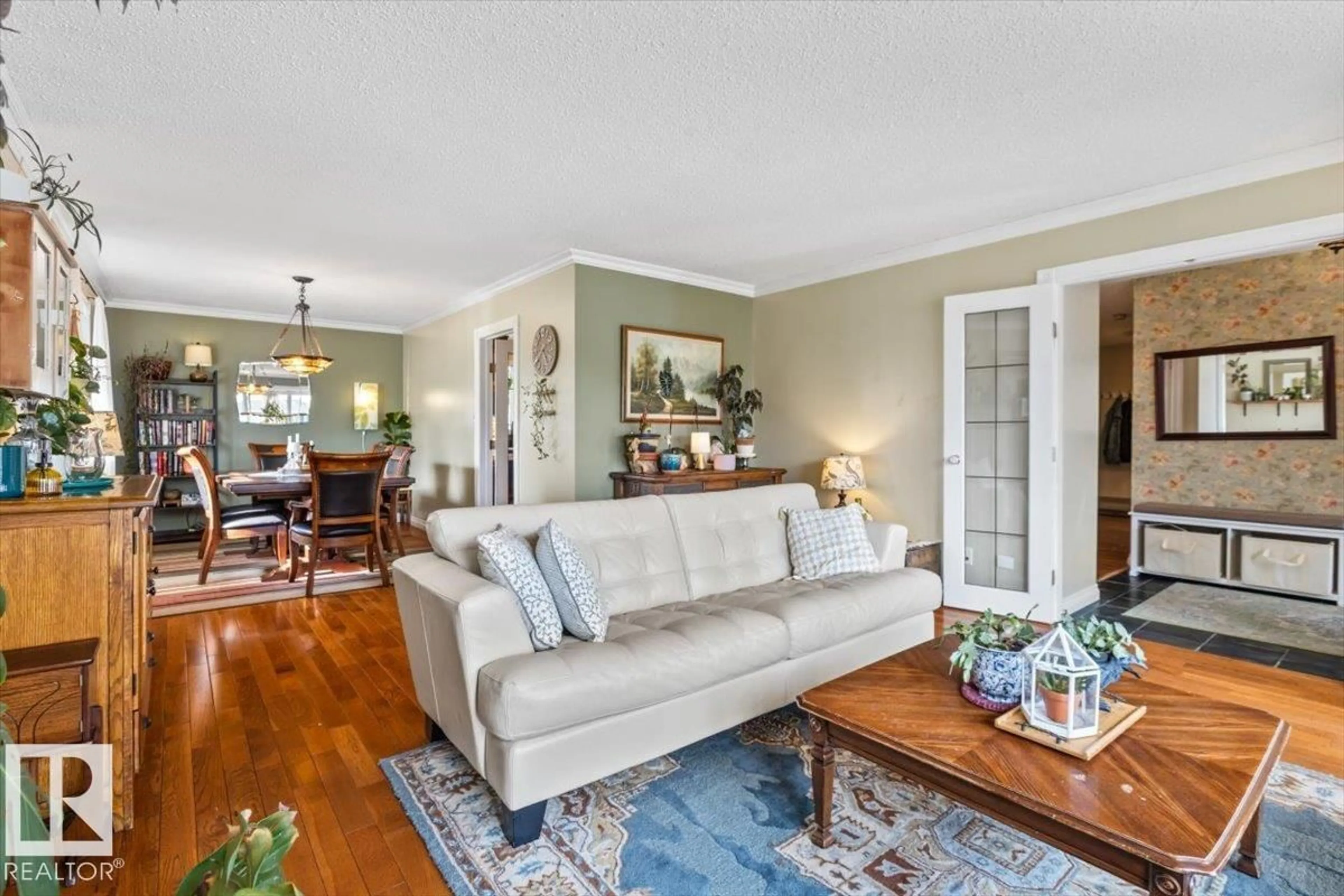 Living room with furniture, unknown for 2446 78 ST, Edmonton Alberta T6K3W4