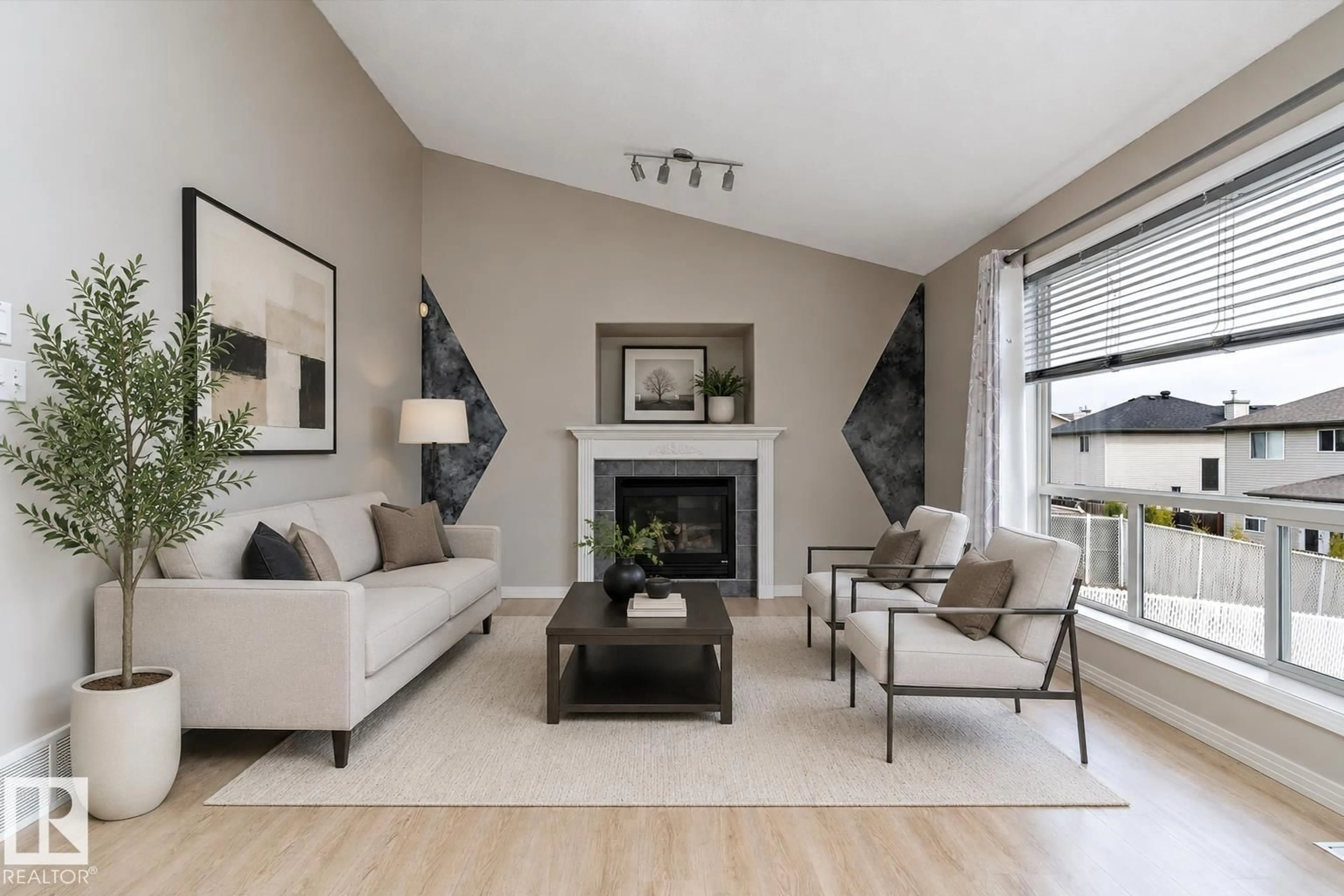 Living room with furniture, unknown for 15109 MILLER BV, Edmonton Alberta T5Y3A1