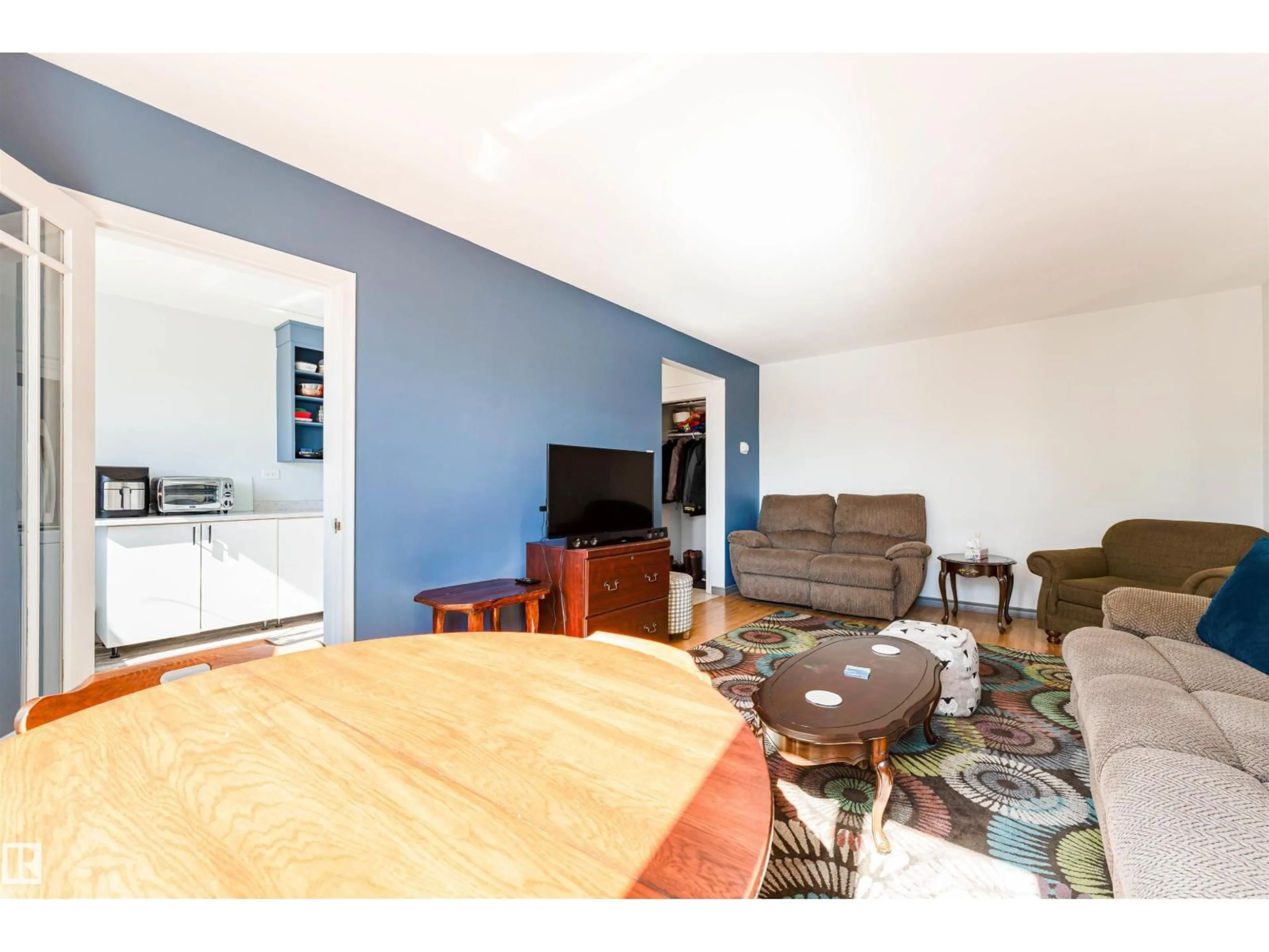 Living room with furniture, unknown for #12 - 7307 118 ST NW, Edmonton Alberta T6G1S5