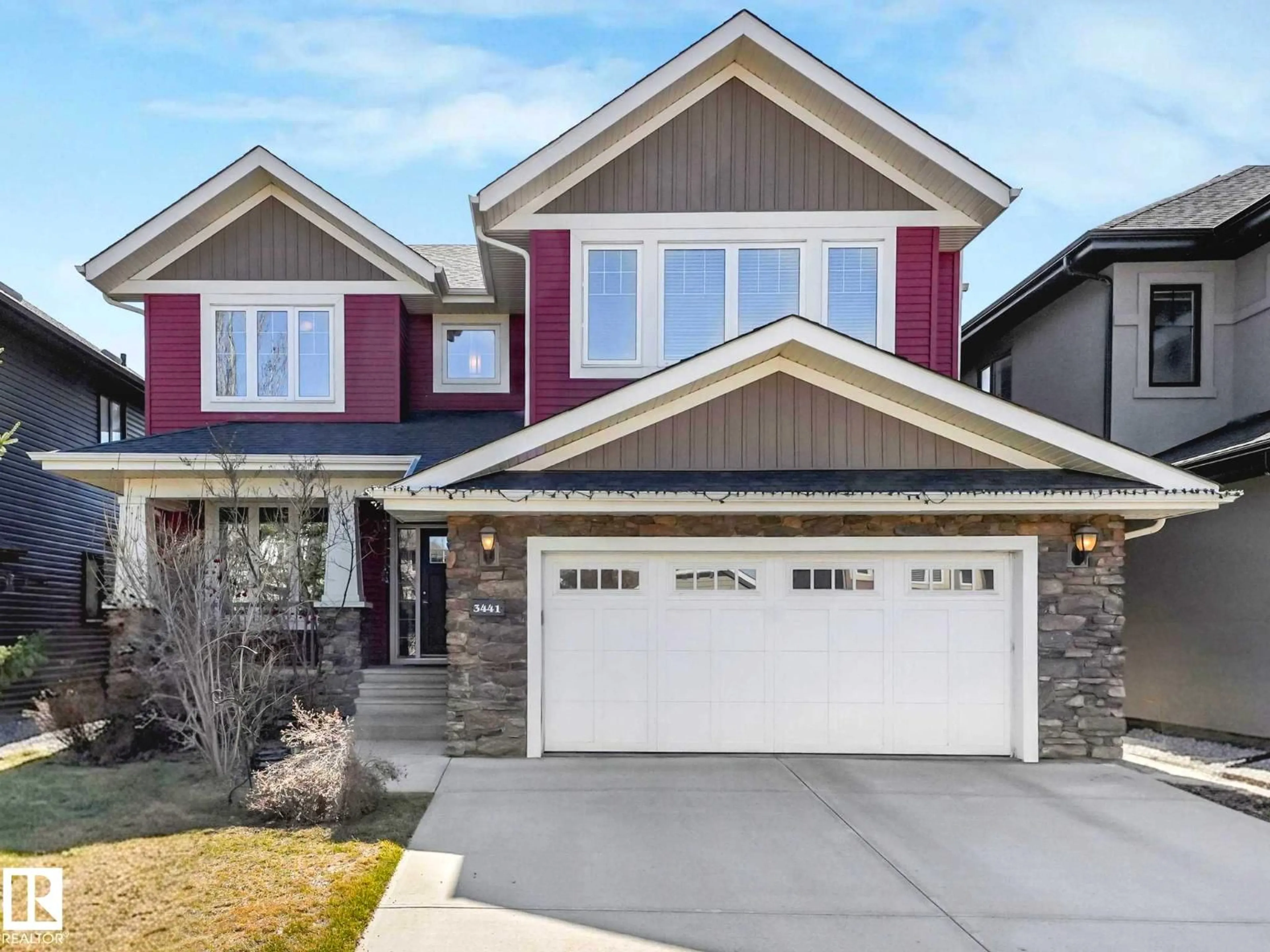 Home with brick exterior material, street for NW - 3441 WEST LANDING LD, Edmonton Alberta T6W0T4