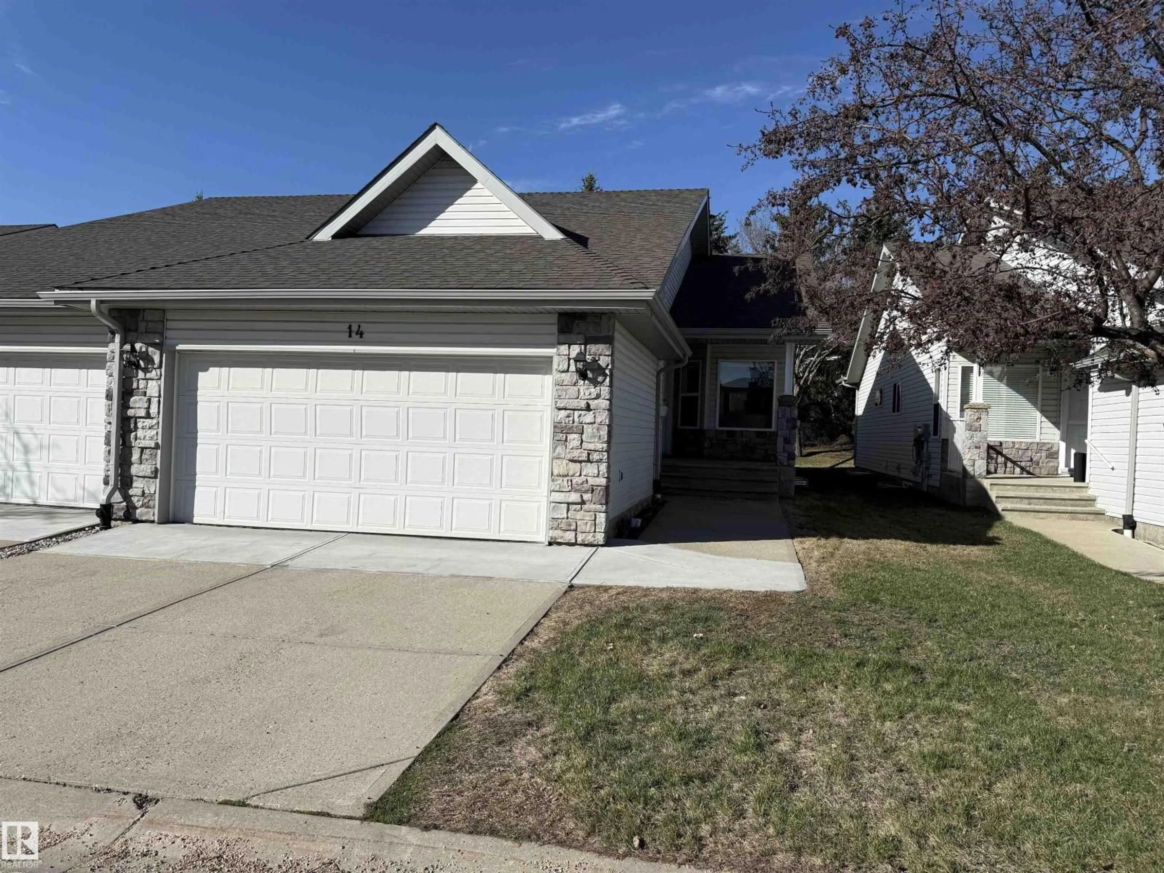 Home with vinyl exterior material, street for #14 - 330 GALBRAITH CL, Edmonton Alberta T5T6L9