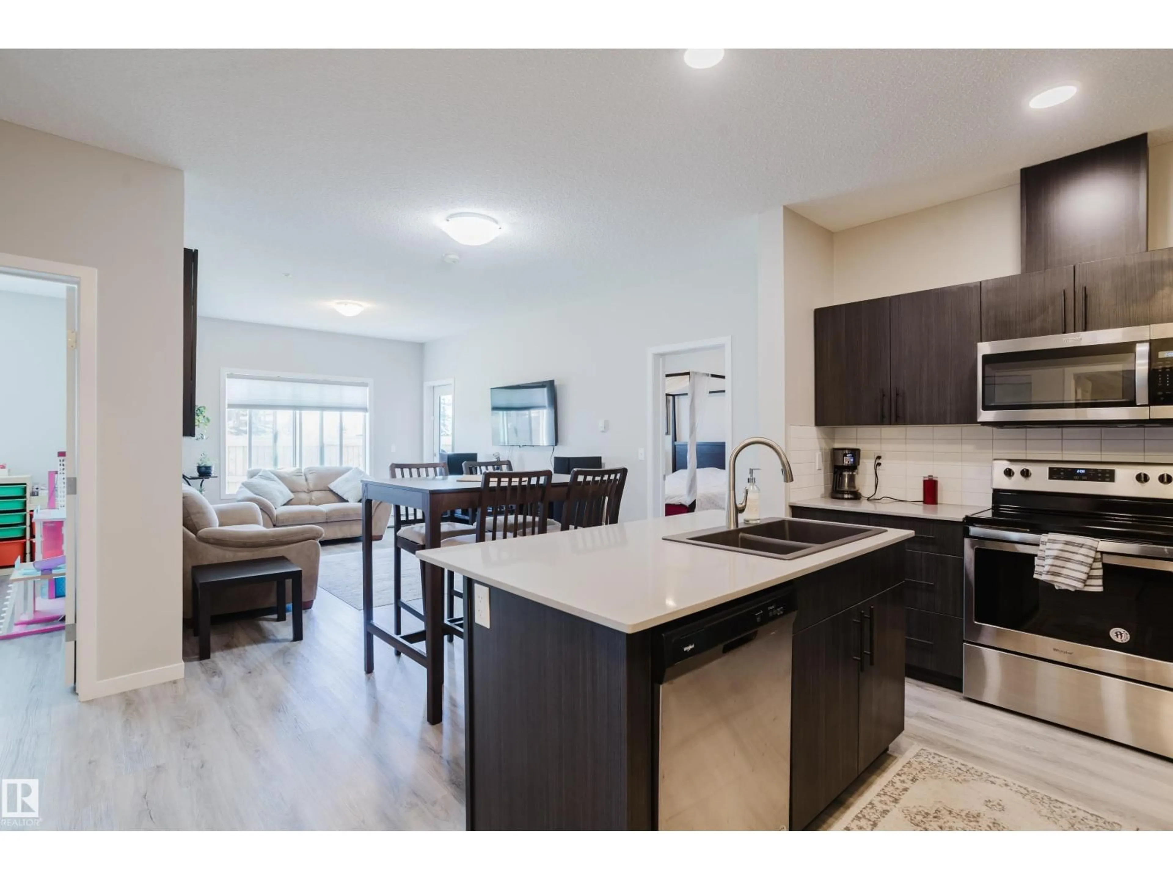 Open concept kitchen, unknown for #152 - 1818 RUTHERFORD RD, Edmonton Alberta T6W2K6