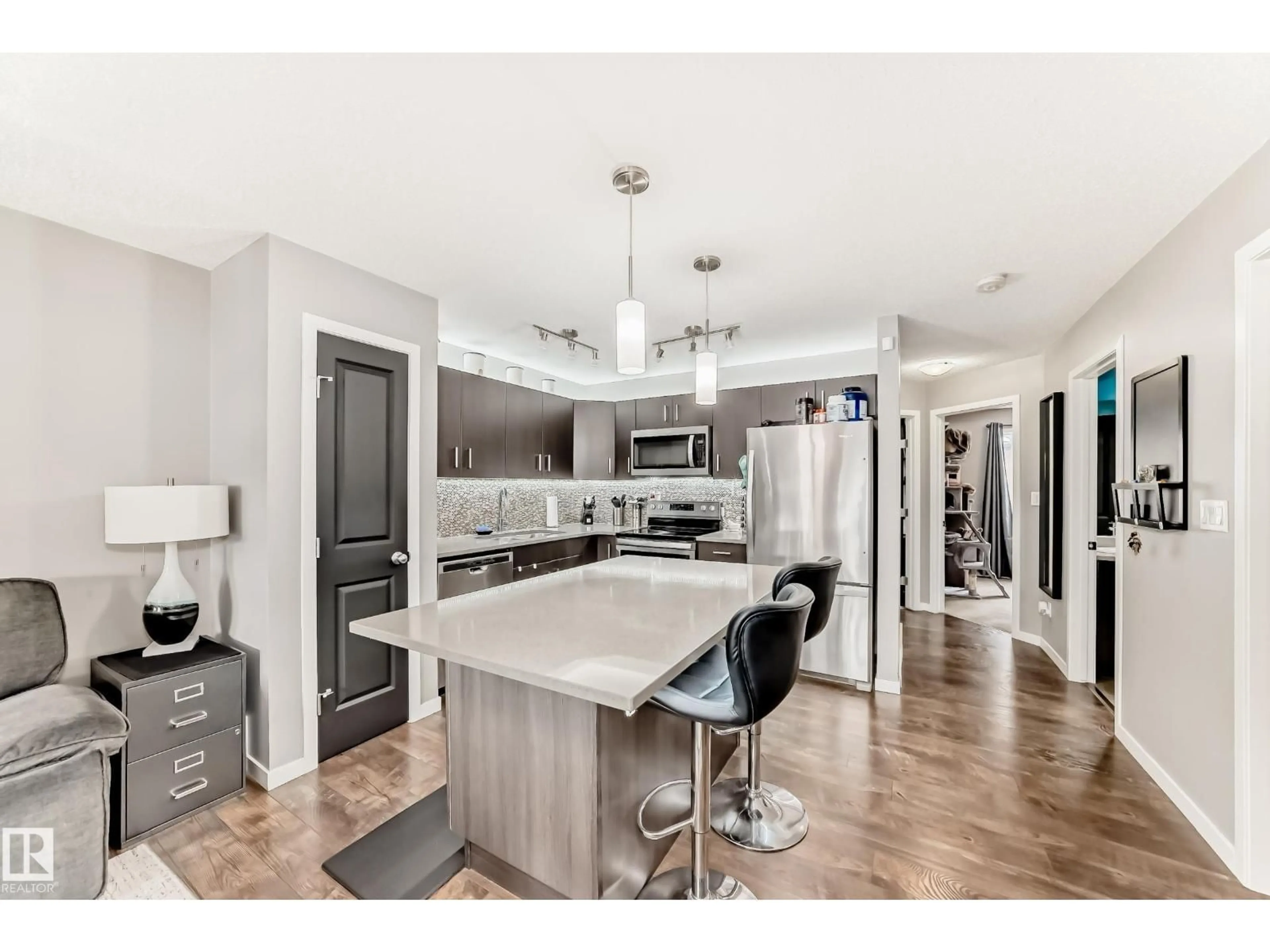 Open concept kitchen, unknown for 43 - 3305 ORCHARDS LI, Edmonton Alberta T6X2H1