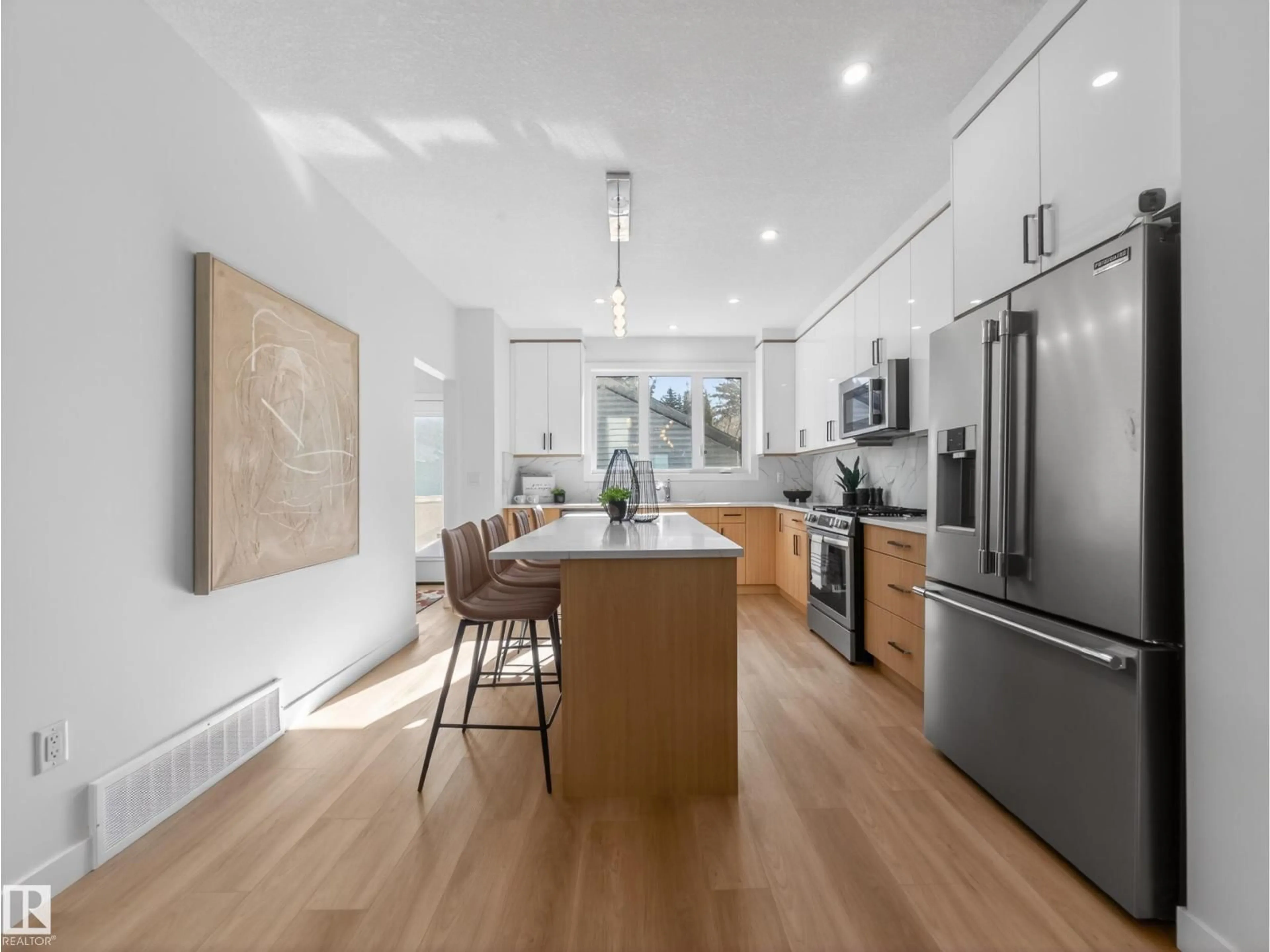 Open concept kitchen, unknown for 8713 149 ST, Edmonton Alberta T5R1B5