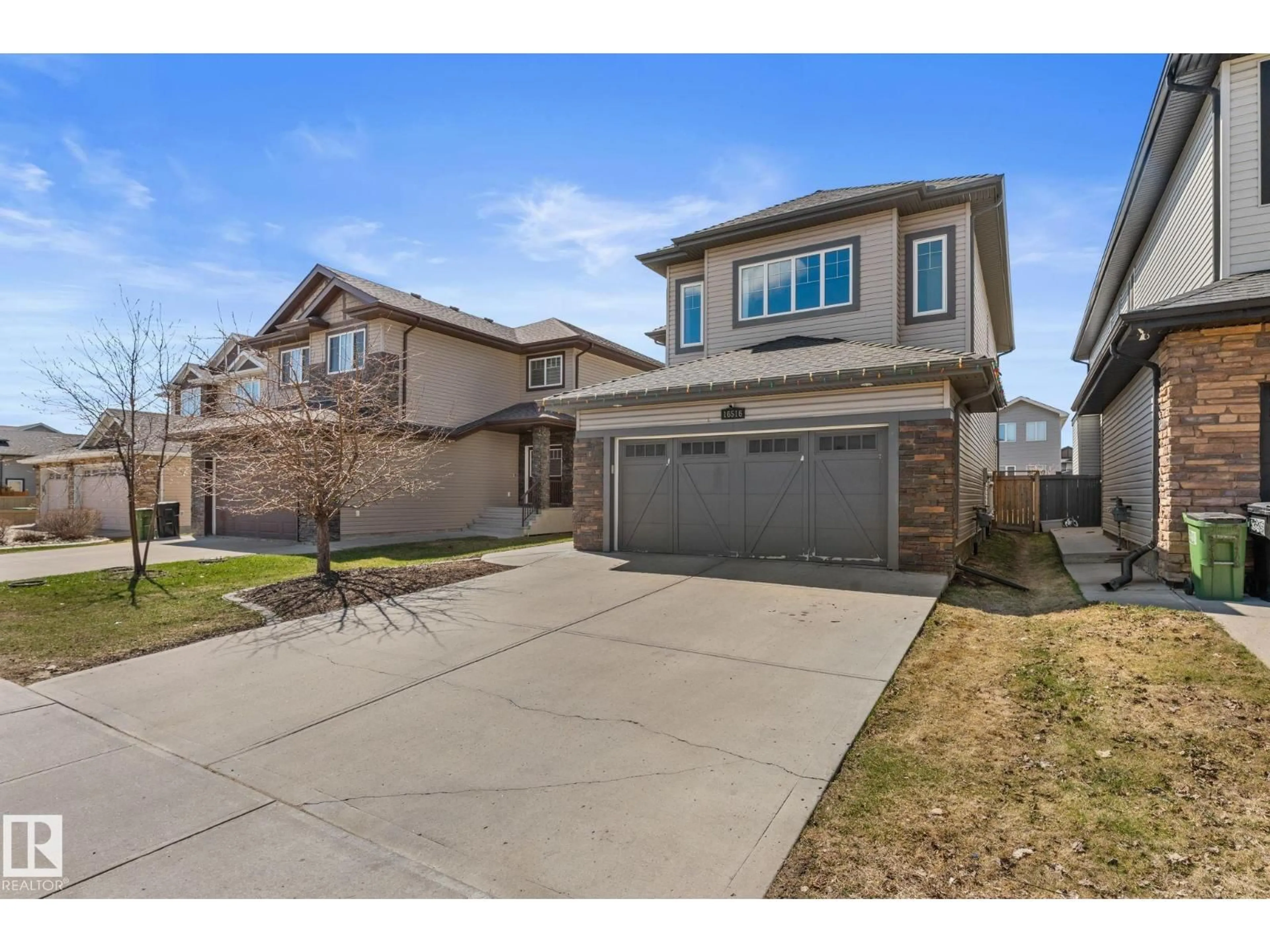 Home with brick exterior material, street for NW - 16516 131 ST, Edmonton Alberta T6V0G1