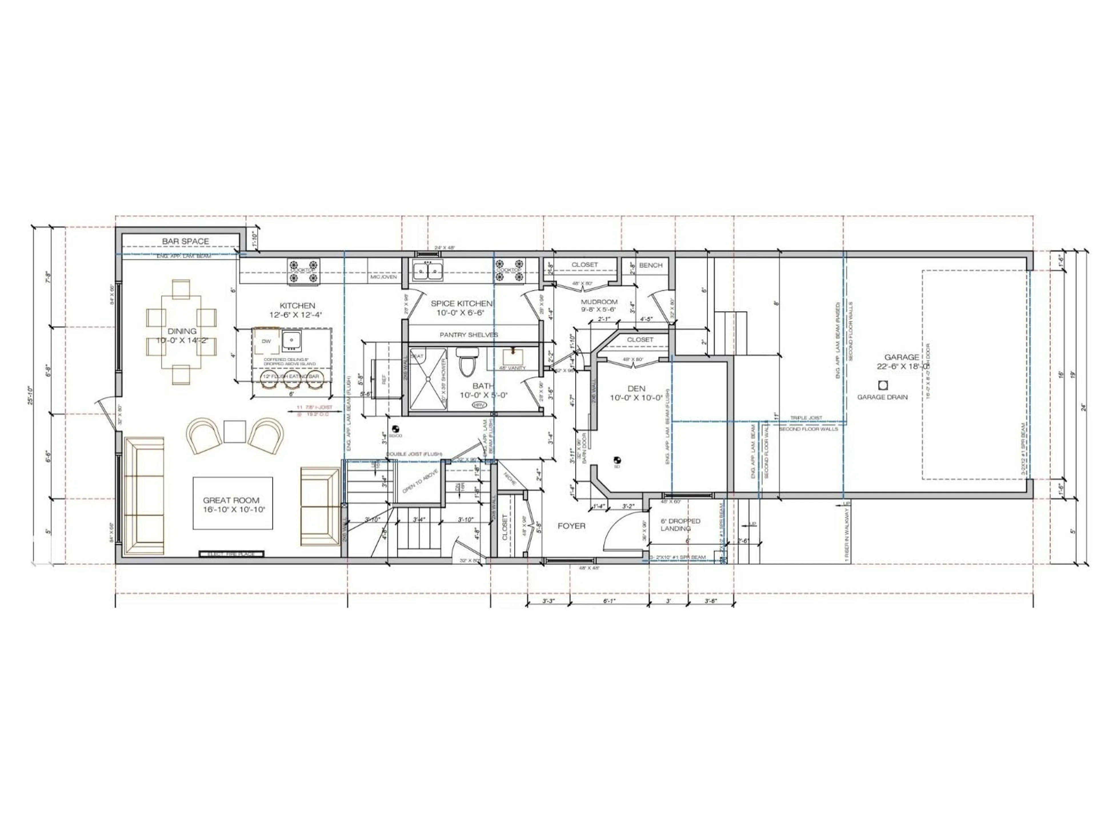 Floor plan for SW - 4727 17 AV, Edmonton Alberta T6X0P6