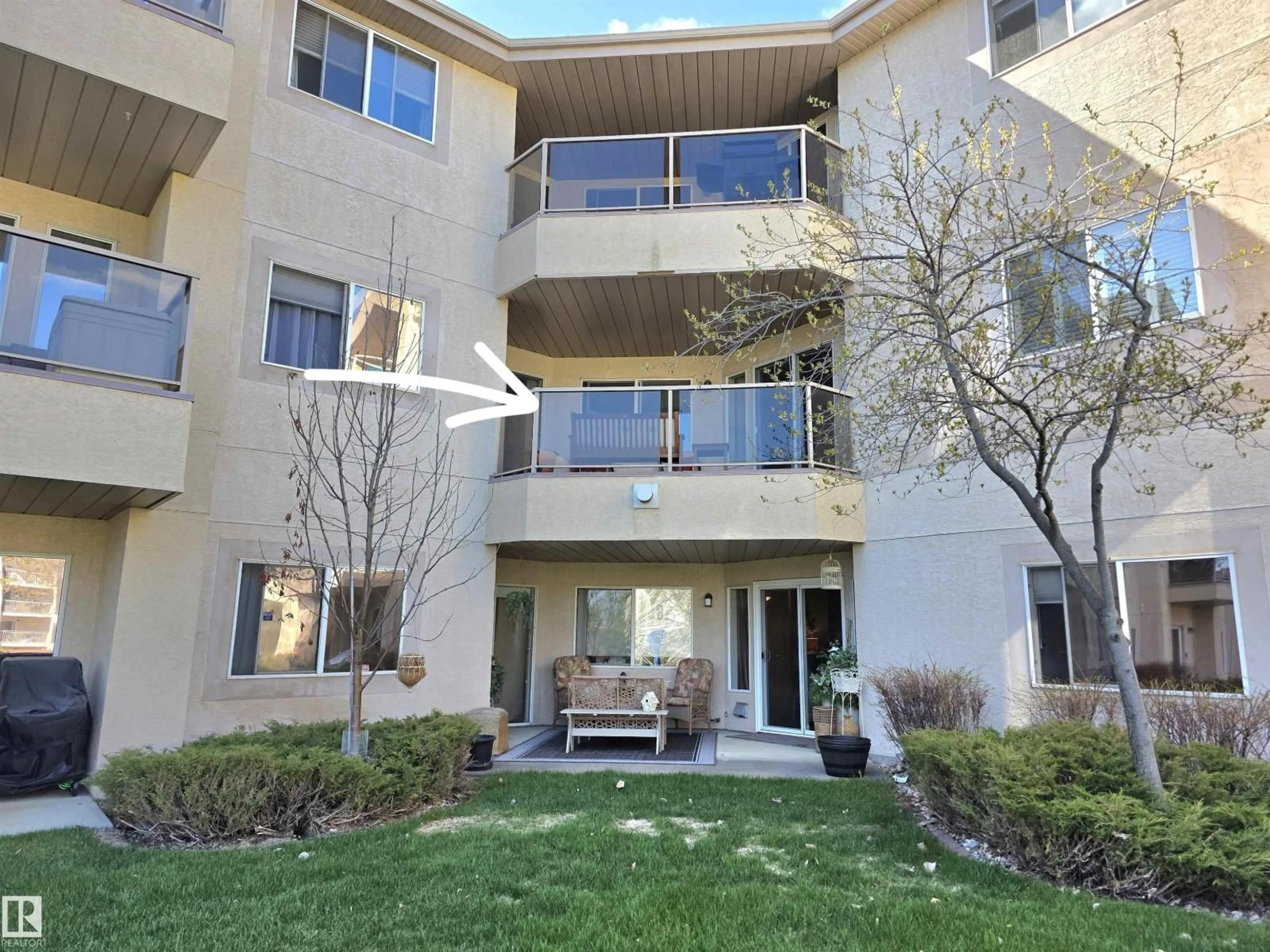 Patio, unknown for 219 - 6623 172 ST, Edmonton Alberta T5T6J2