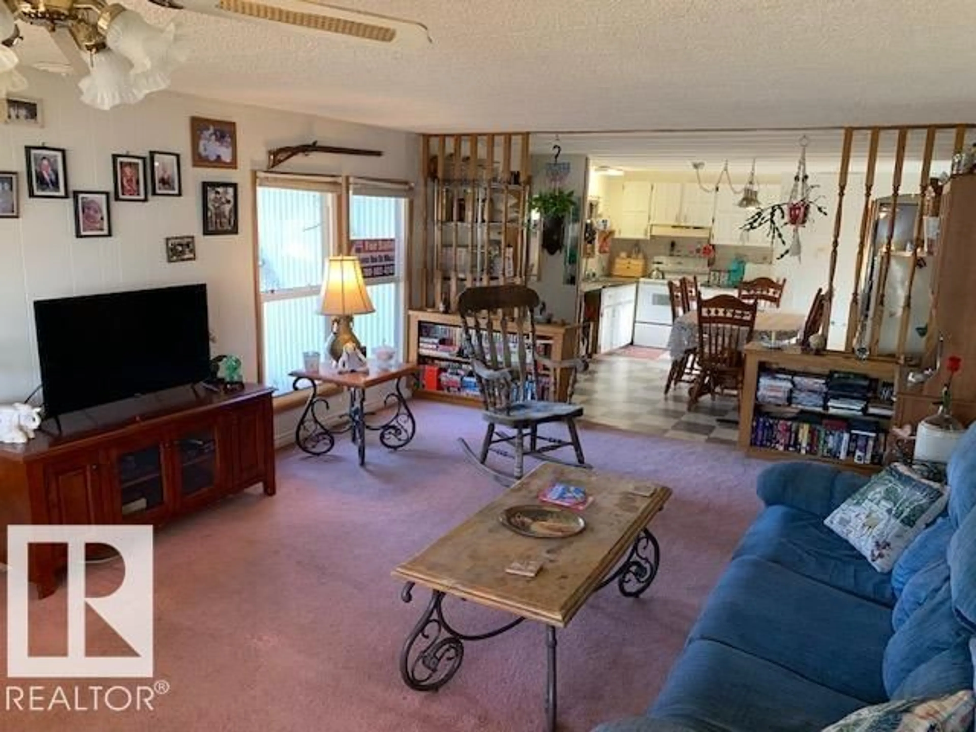 Living room with furniture, floor is not visible for 333 JUNIPER PL, Edmonton Alberta T5Y4M2