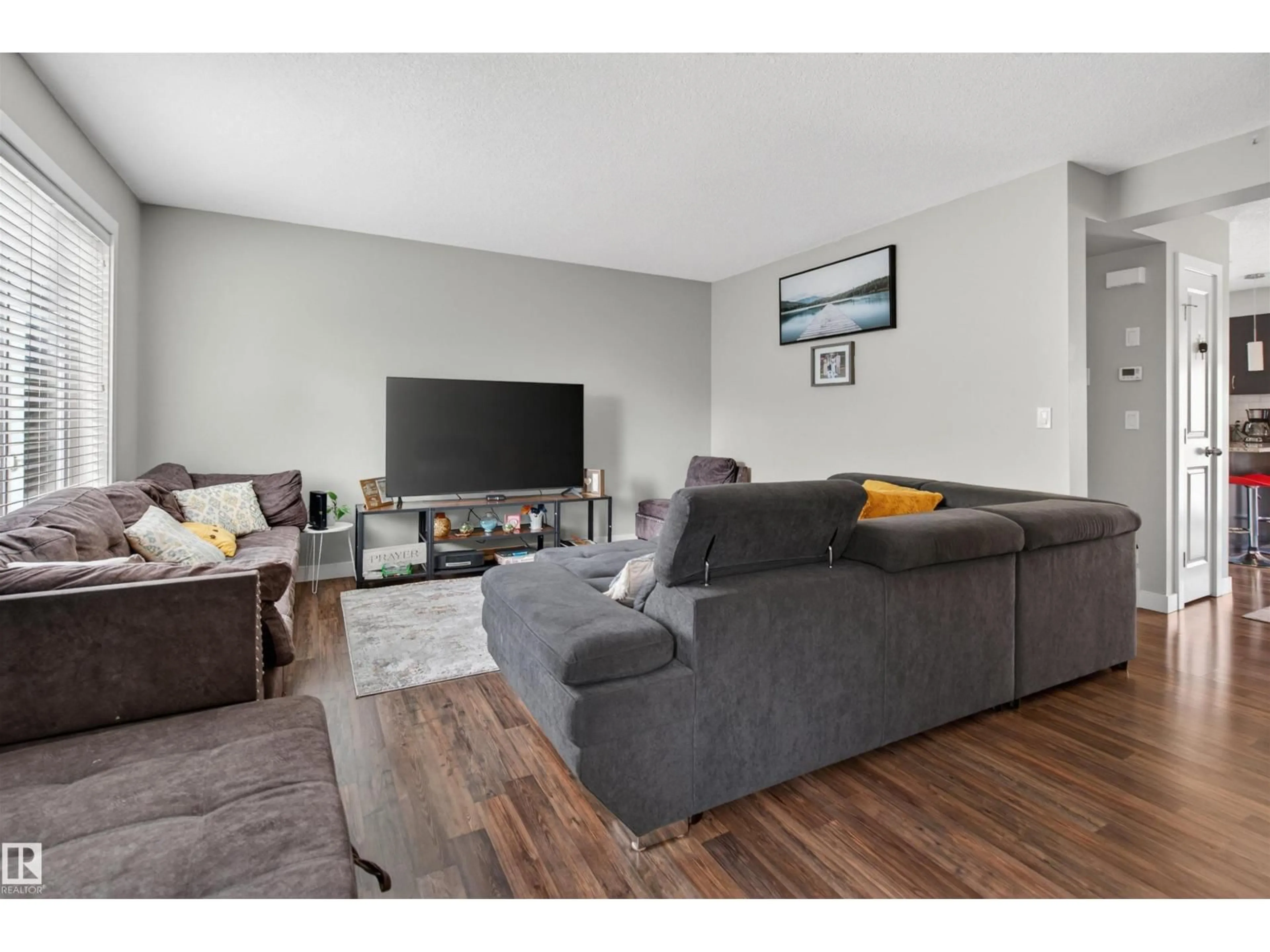 Living room with furniture, unknown for #31 - 7289 SOUTH TERWILLEGAR DR, Edmonton Alberta T6R0N5