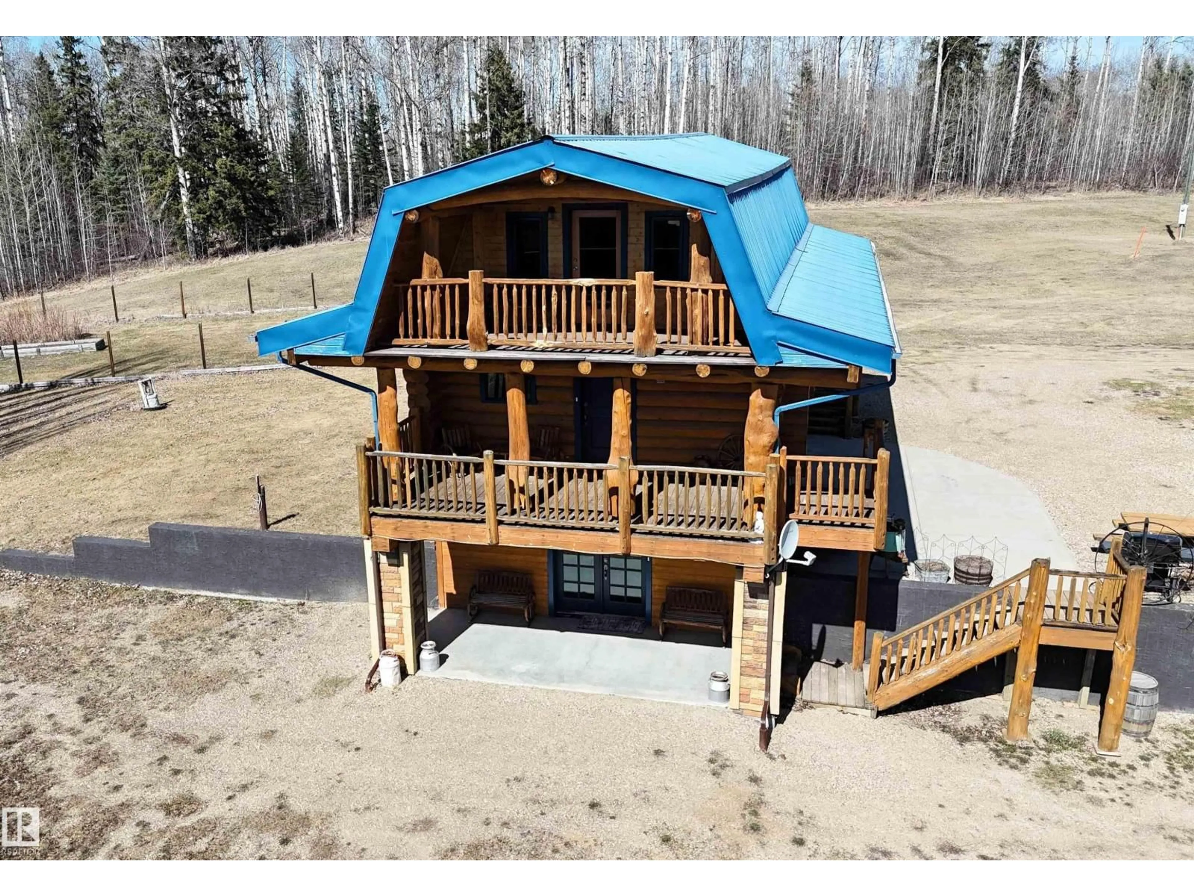 A pic from outside/outdoor area/front of a property/back of a property/a pic from drone, building for 18322B HWY 16 W, Rural Yellowhead Alberta T7E3B4