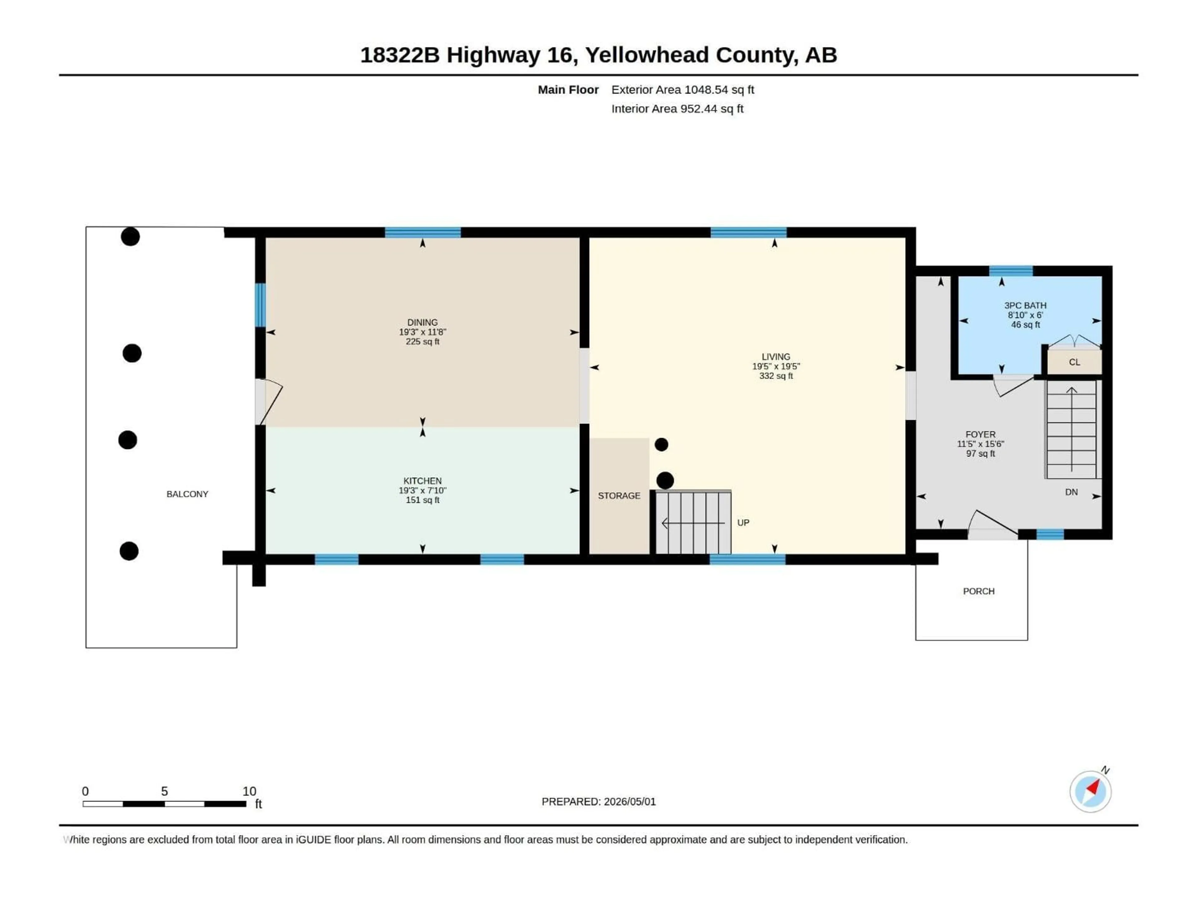 Floor plan for 18322B HWY 16 W, Rural Yellowhead Alberta T7E3B4