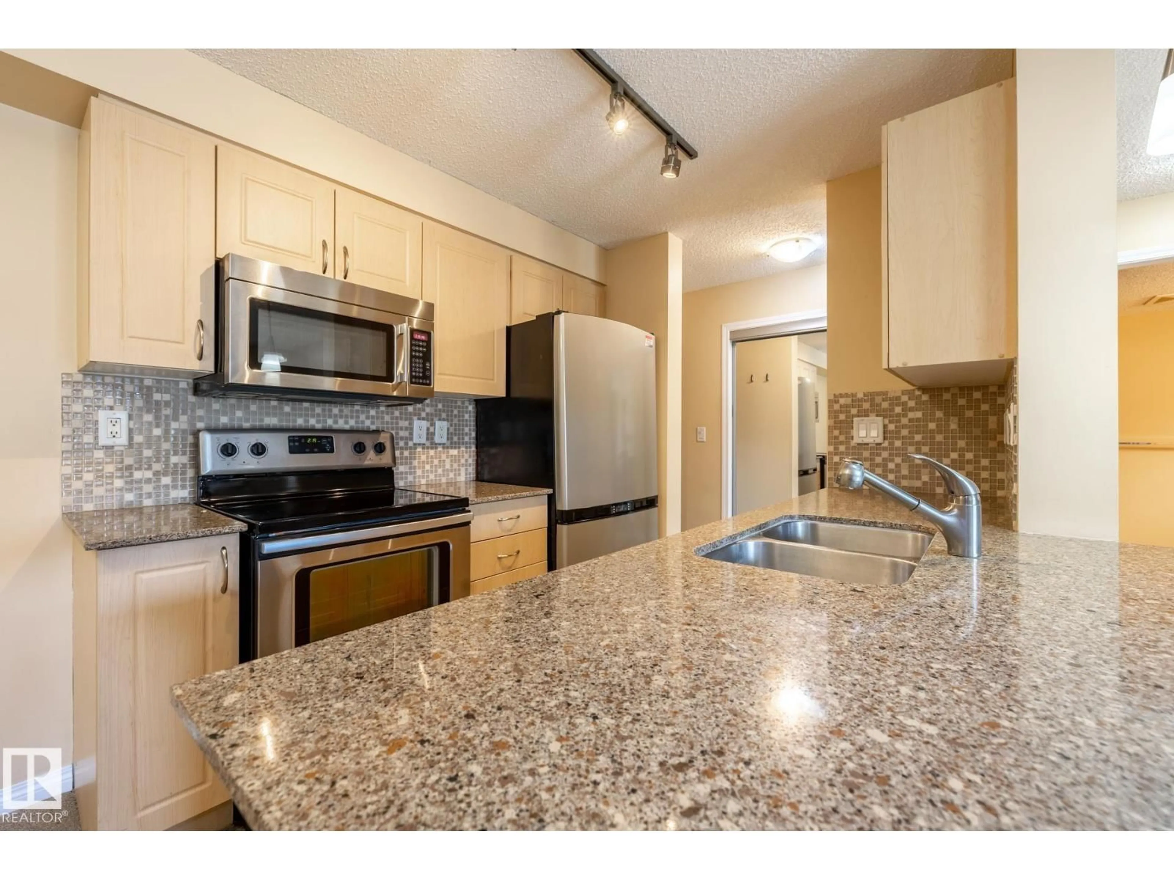 Standard kitchen, unknown for #214 - 13907 136 ST, Edmonton Alberta T6V1Y4