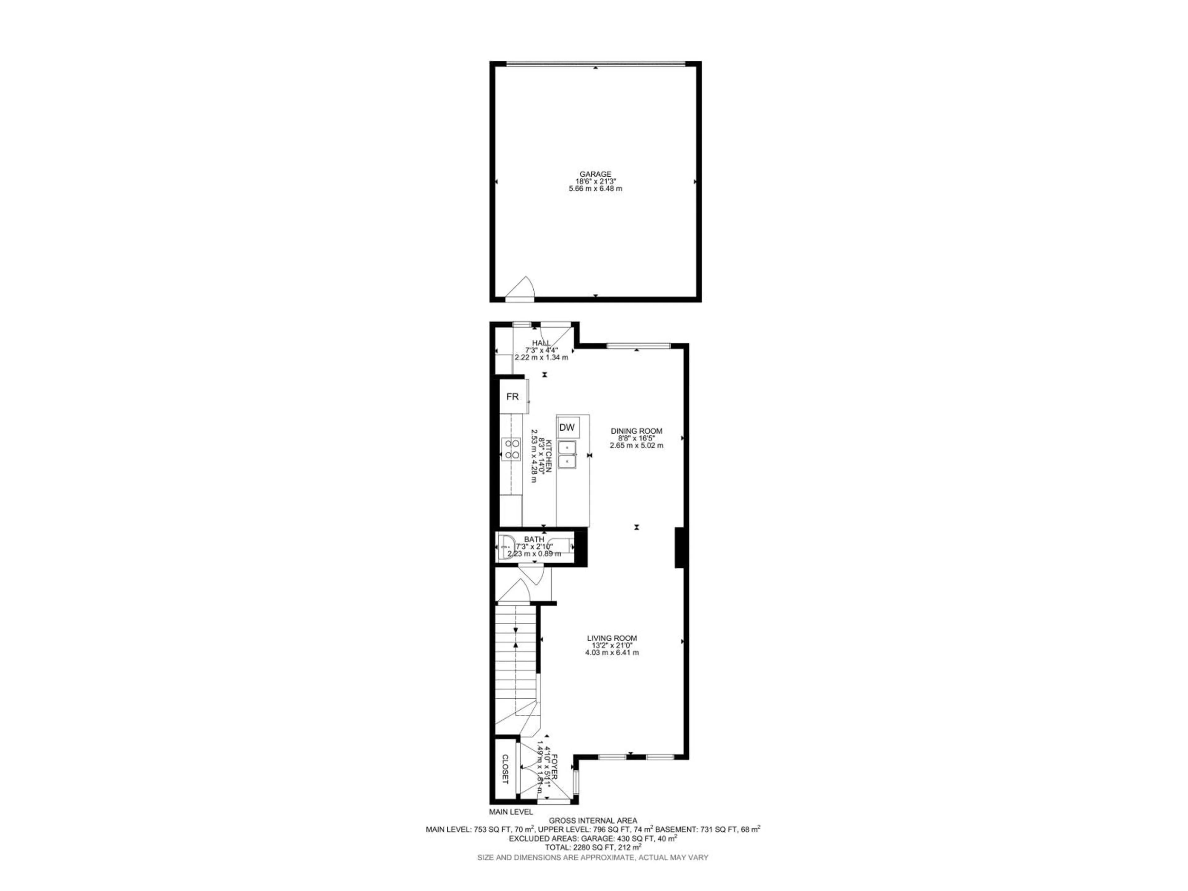 Floor plan for 529 GLENRIDDING RAVINE DR, Edmonton Alberta T6W4P1