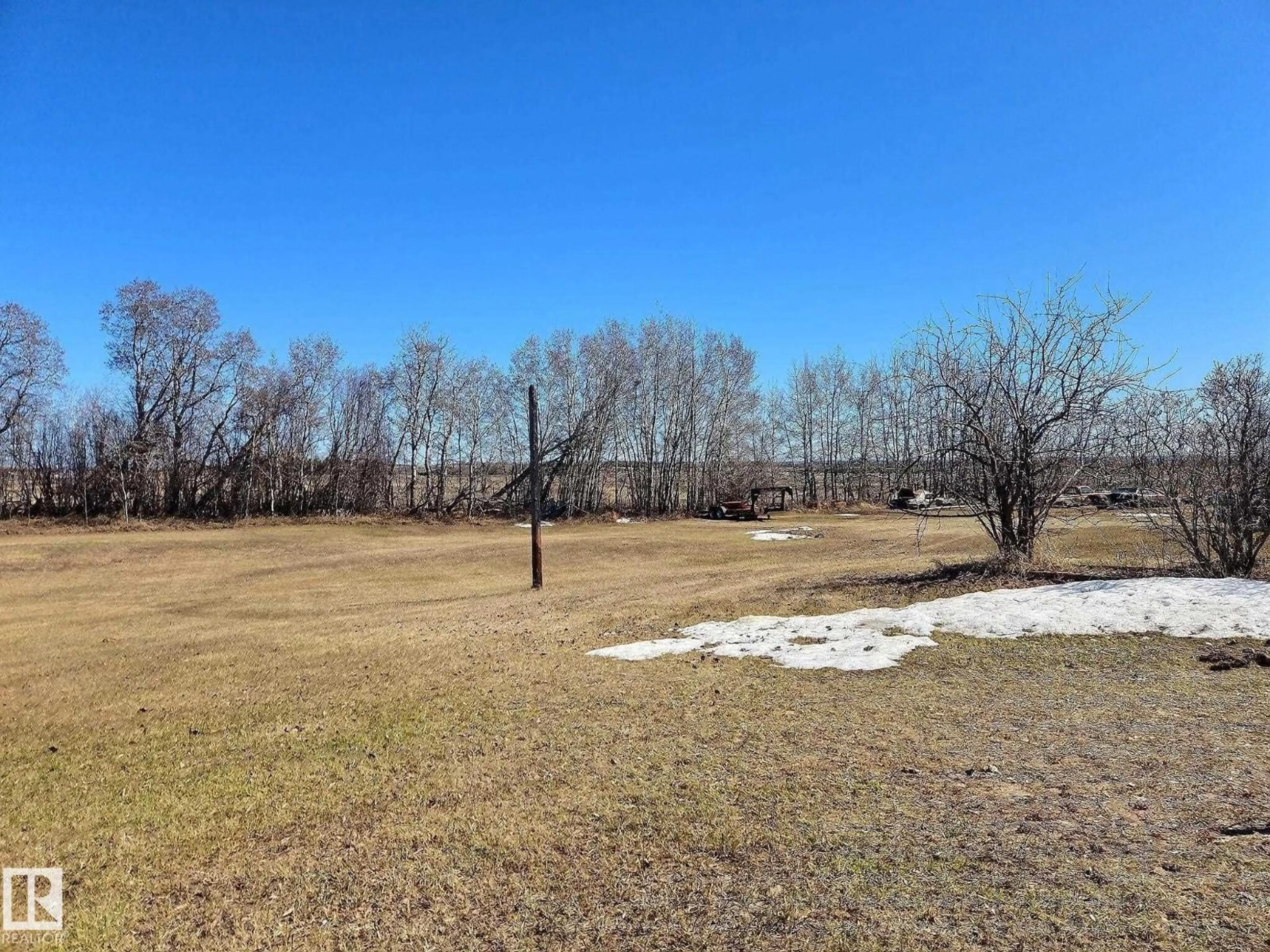 A pic from outside/outdoor area/front of a property/back of a property/a pic from drone, forest/trees view for 10317 HIGHWAY 29, Rural St. Paul County Alberta T0A3A0