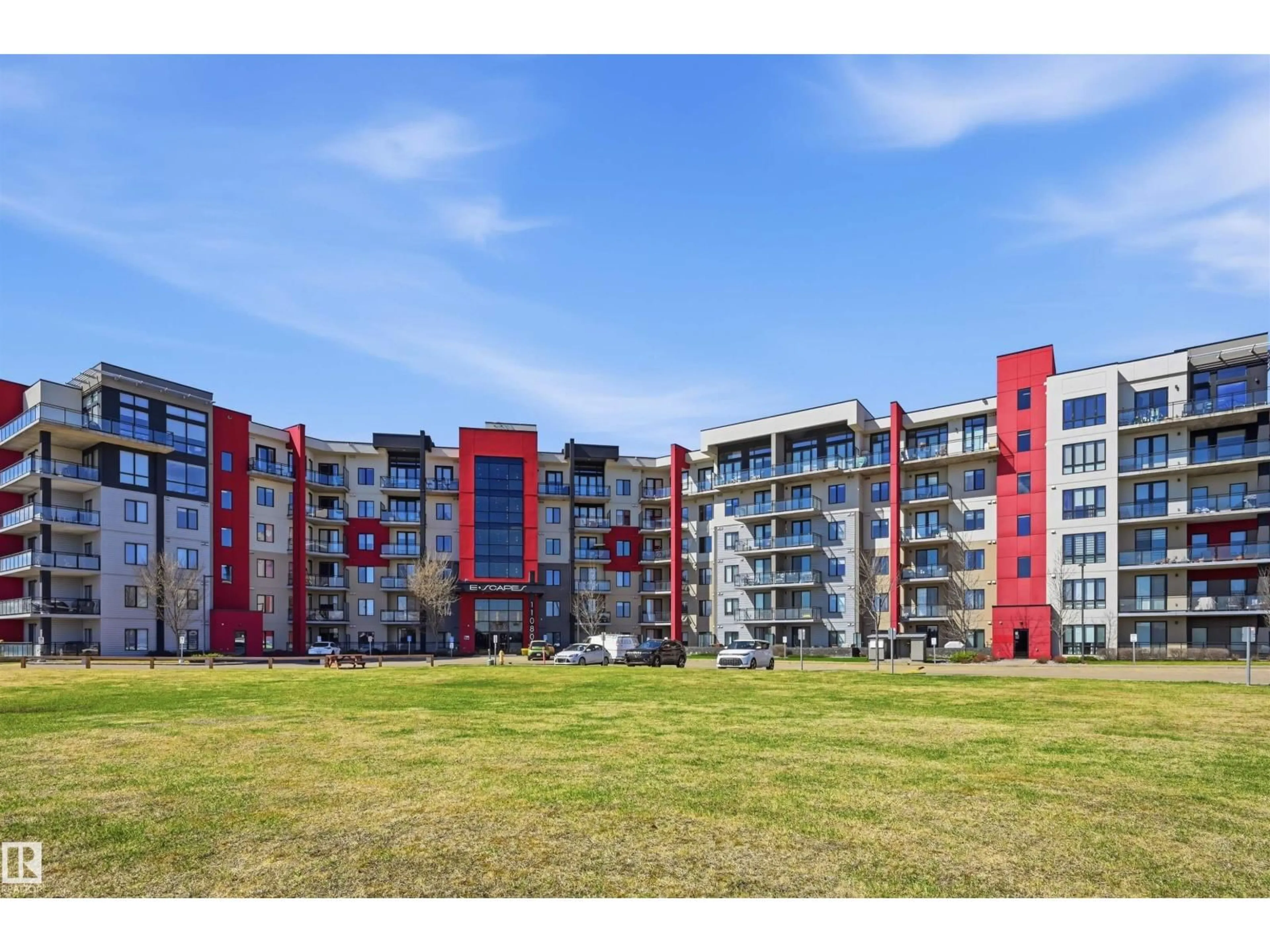 A pic from outside/outdoor area/front of a property/back of a property/a pic from drone, building for 613 - 11080 ELLERSLIE RD, Edmonton Alberta T6W2C2