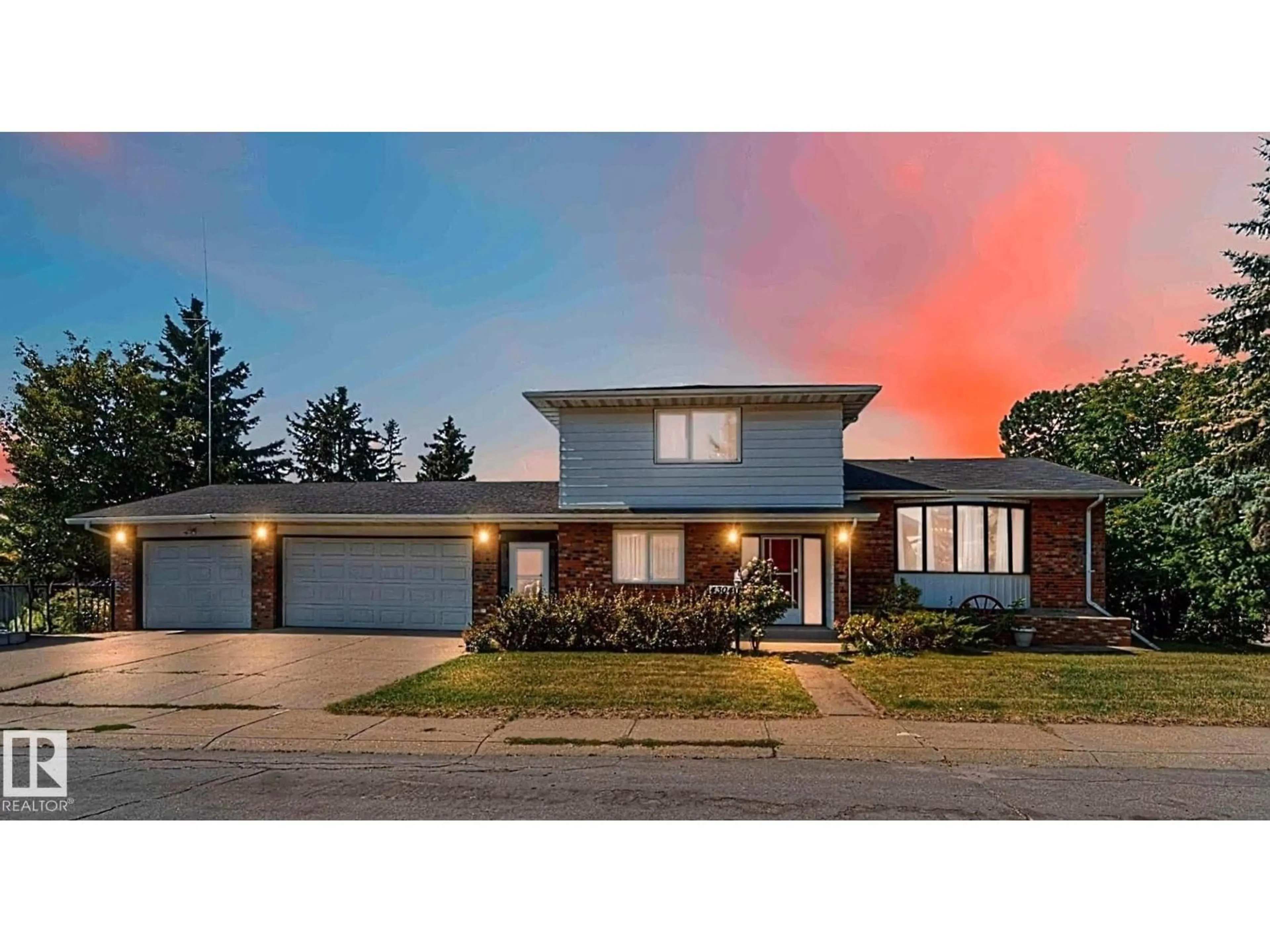 Home with brick exterior material, street for 4304 79 ST, Edmonton Alberta T9E0R7