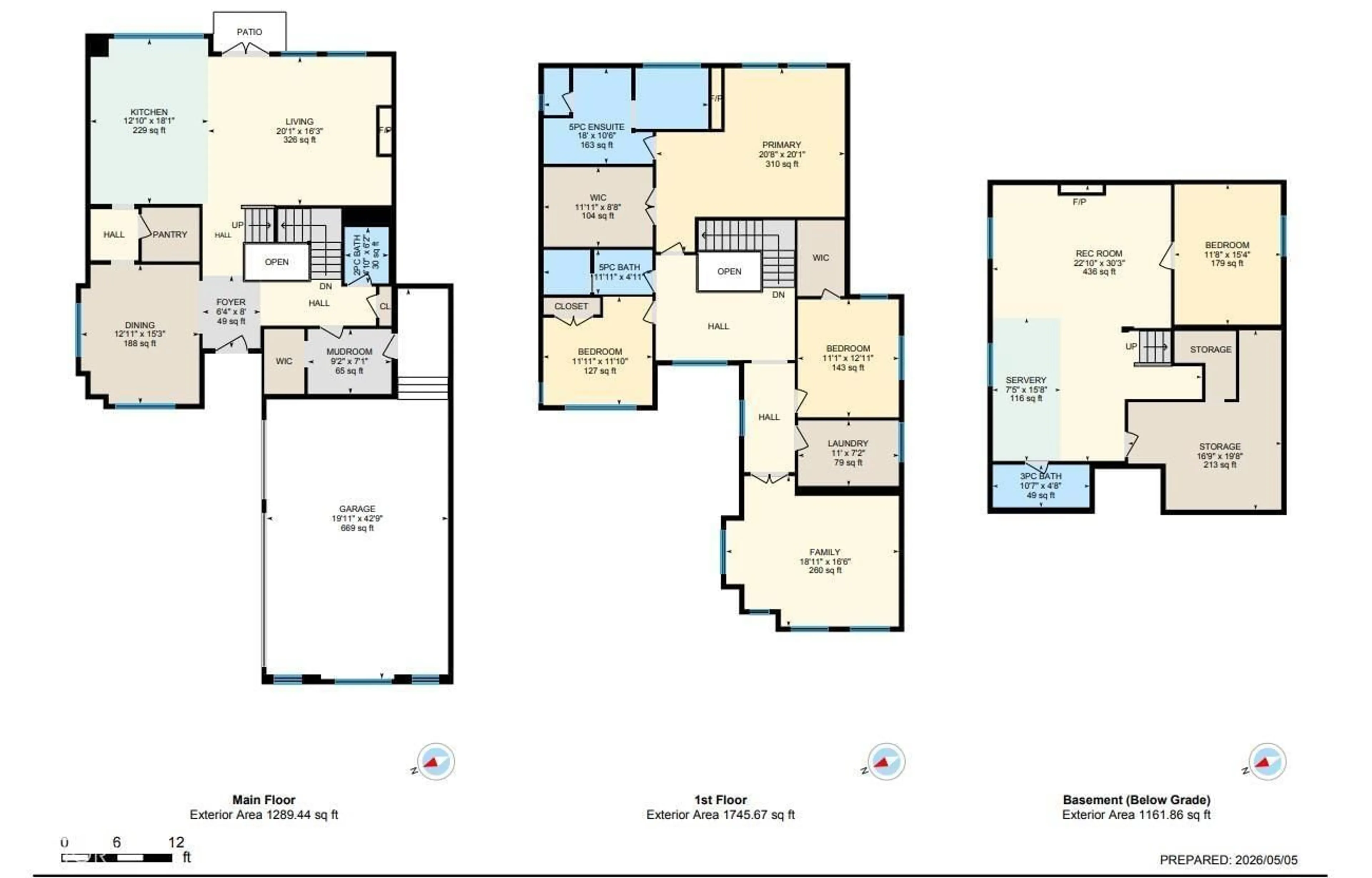 Floor plan for 3706 WESTCLIFF WY, Edmonton Alberta T6W2T1