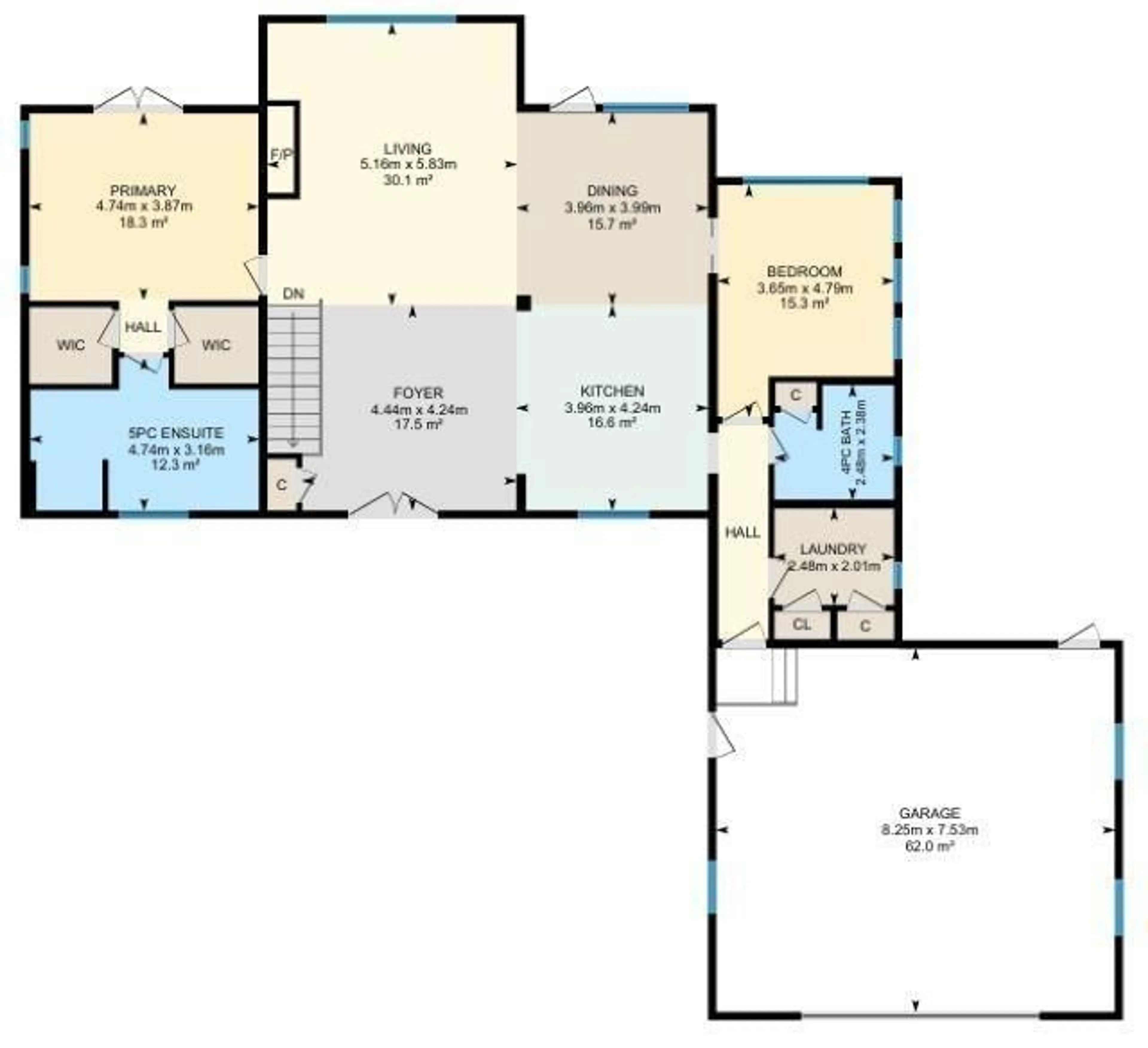 Floor plan for 622 - 160 2032 HWY, Rural Leduc County Alberta T0C2P0