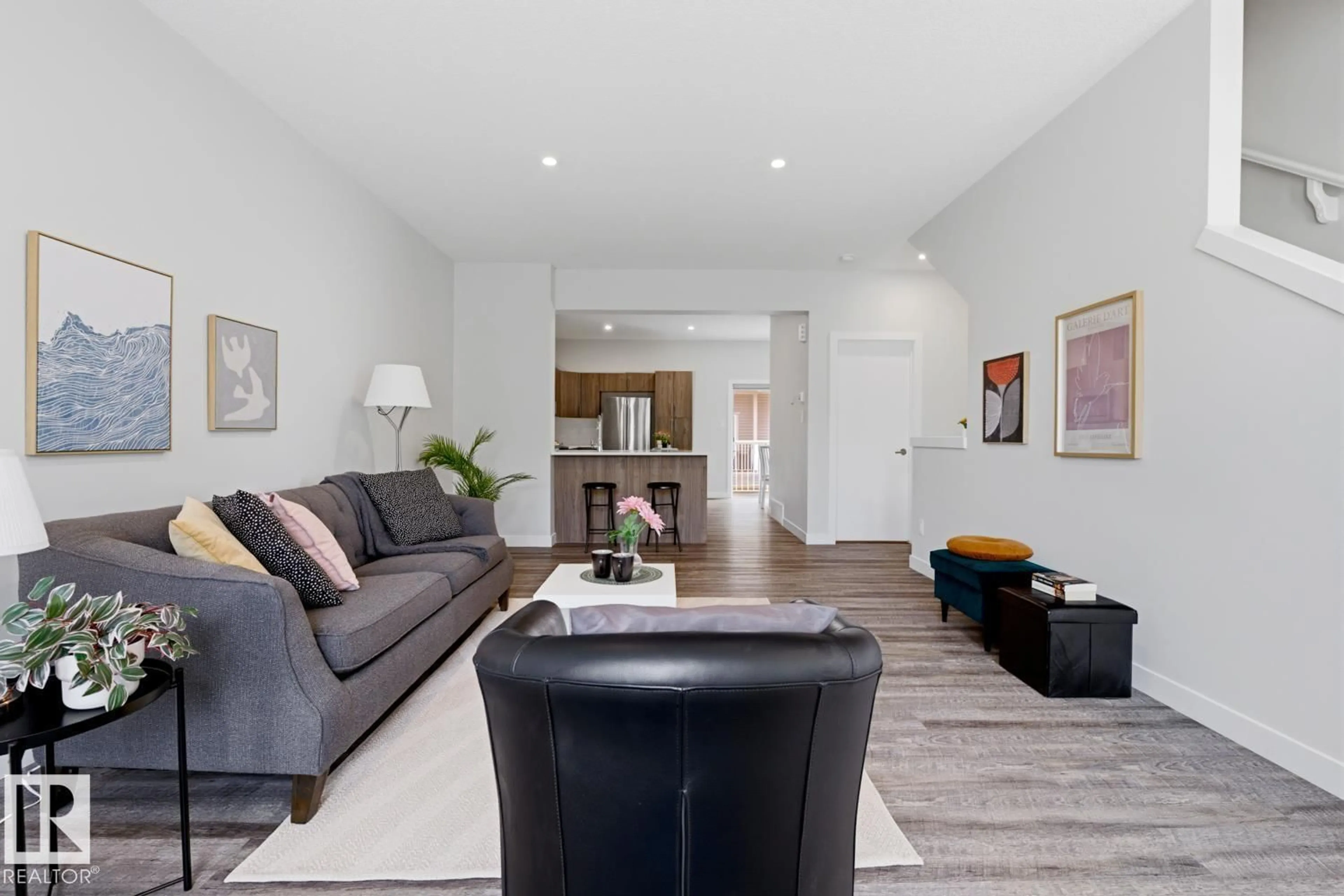 Living room with furniture, unknown for 1051 - 40 GRAYDON HILL BV, Edmonton Alberta T6W3C8