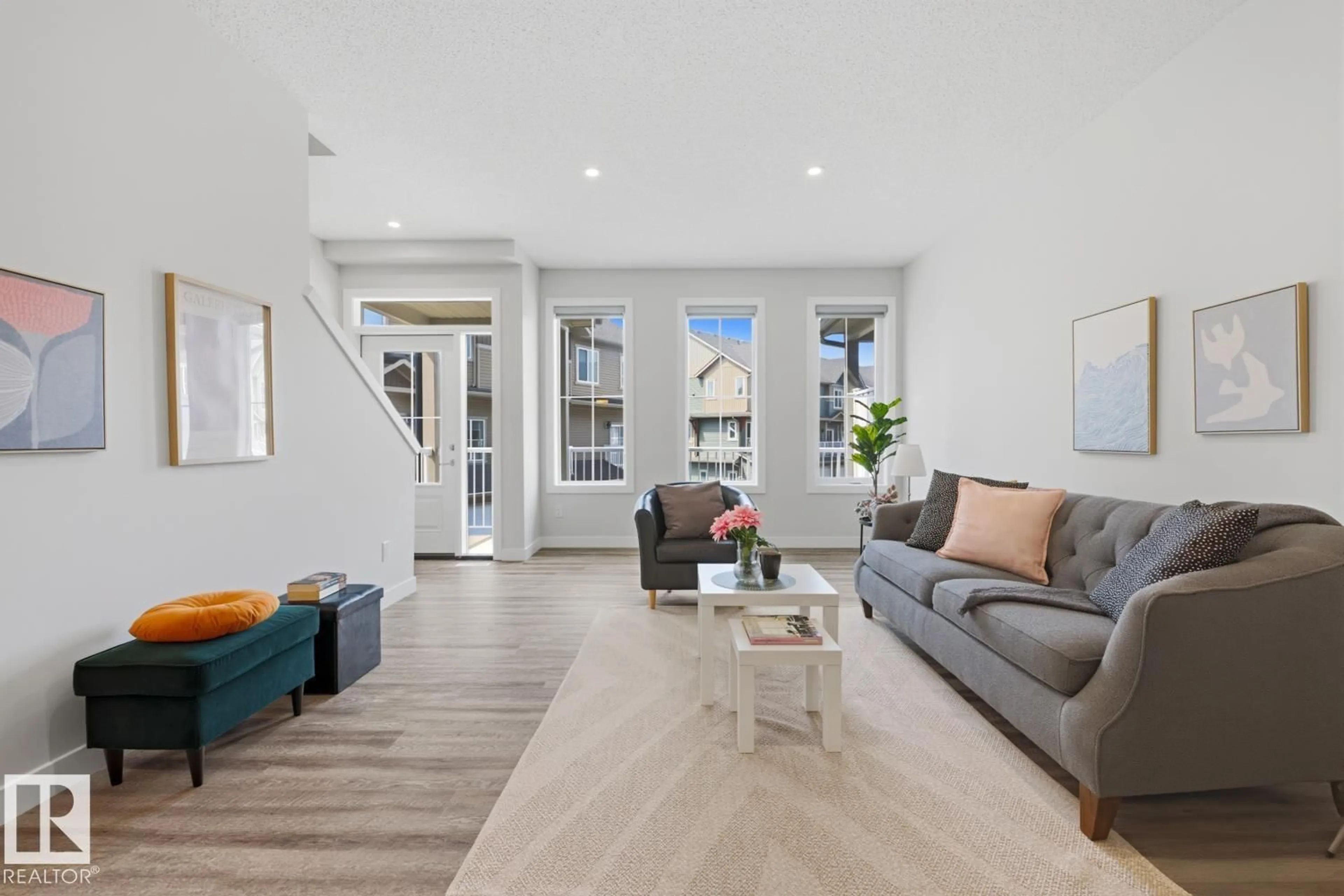 Living room with furniture, unknown for 1051 - 40 GRAYDON HILL BV, Edmonton Alberta T6W3C8