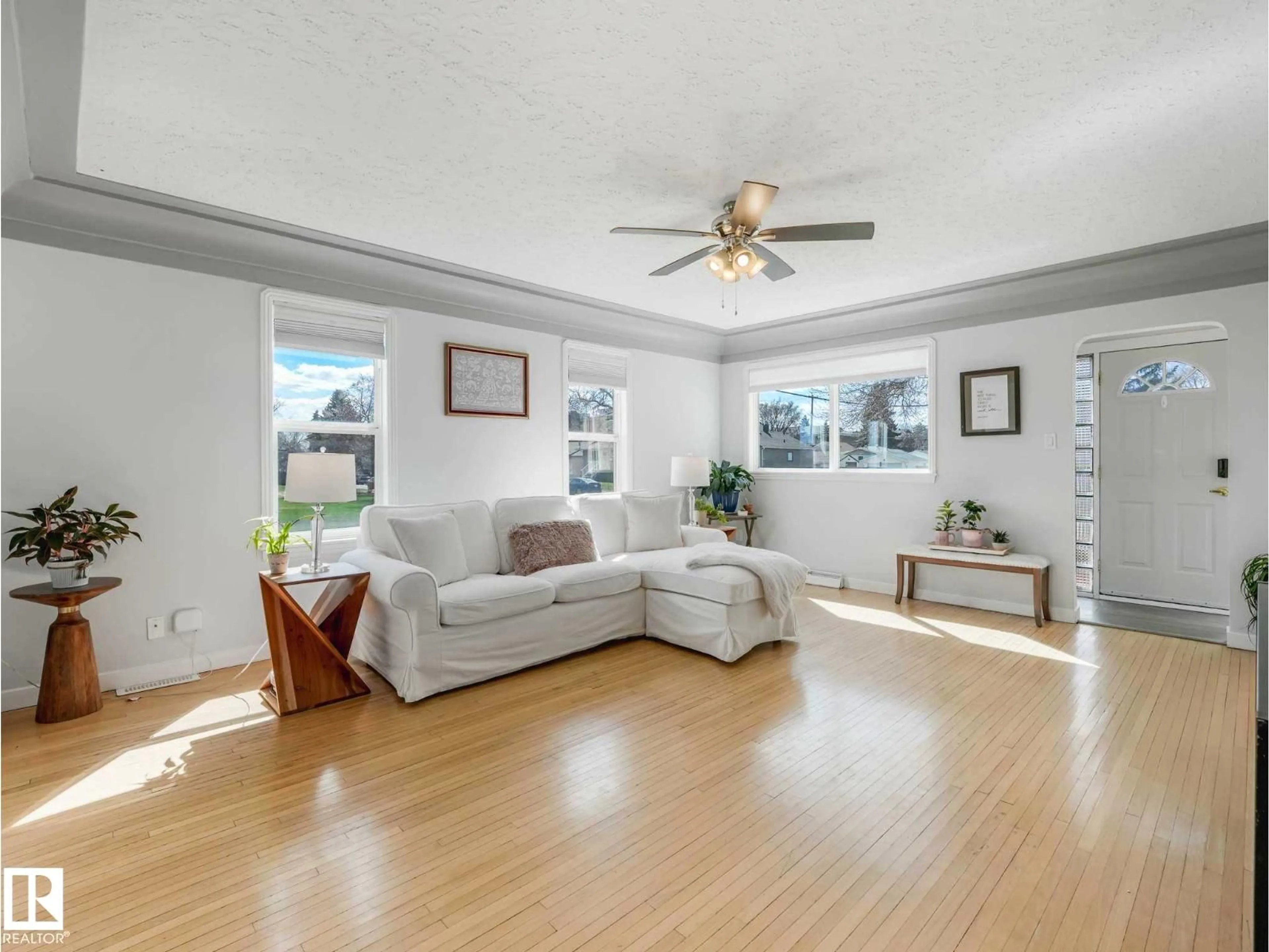 Living room with furniture, unknown for NW - 13003 63 ST, Edmonton Alberta T5A0W5