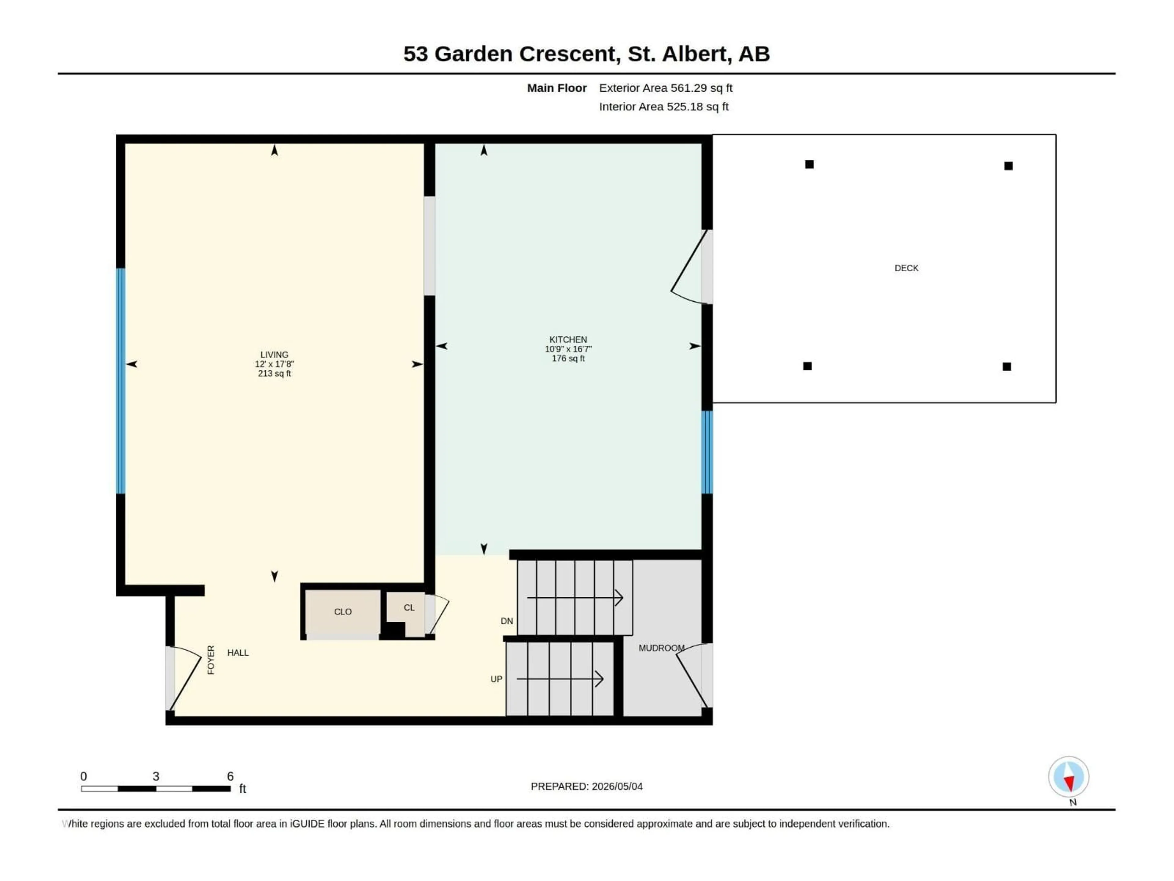 Floor plan for 53 GARDEN CR, St. Albert Alberta T8N0W9