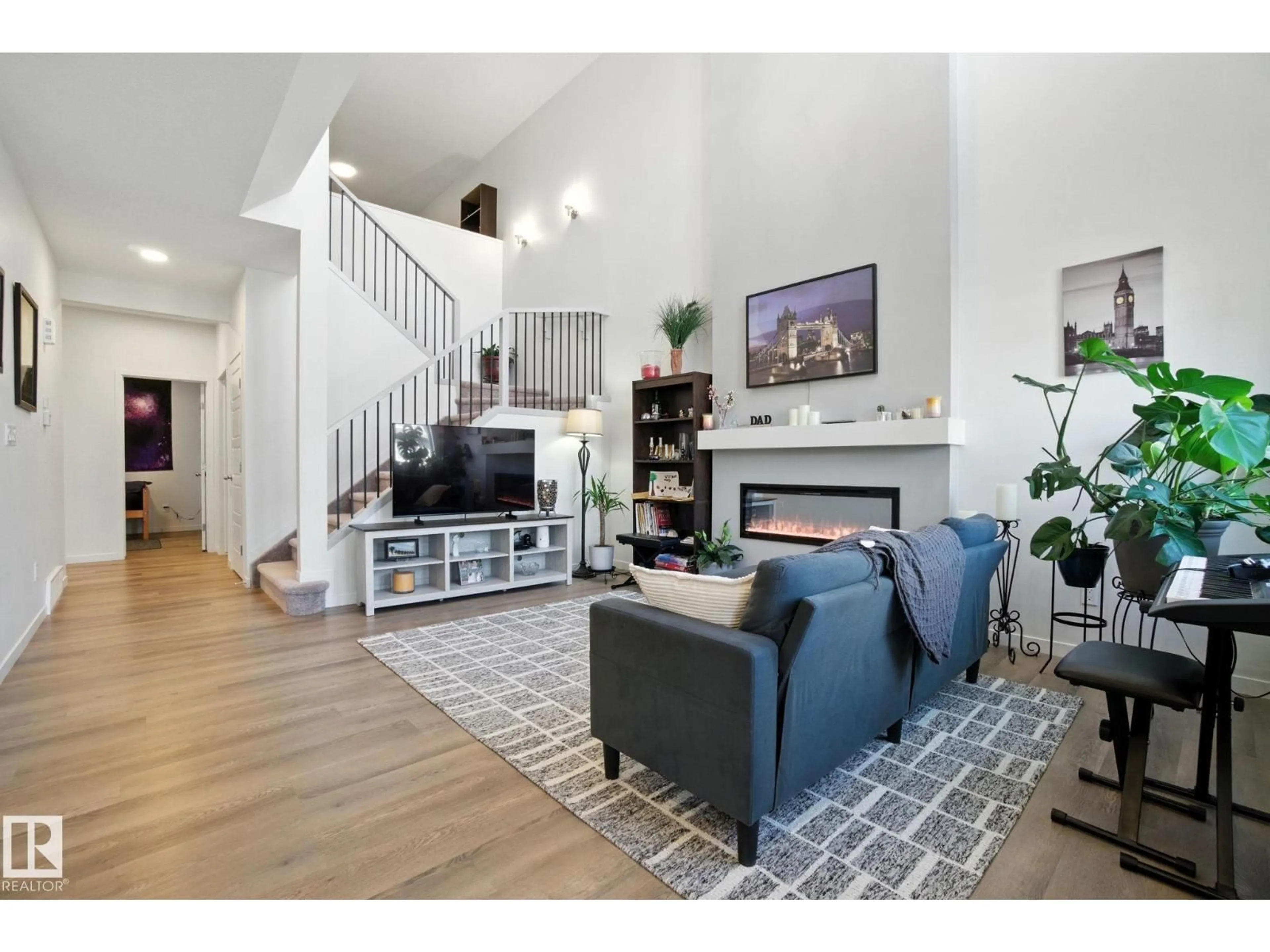 Living room with furniture, unknown for 22 KIWYCK LI, Spruce Grove Alberta T7X3G7