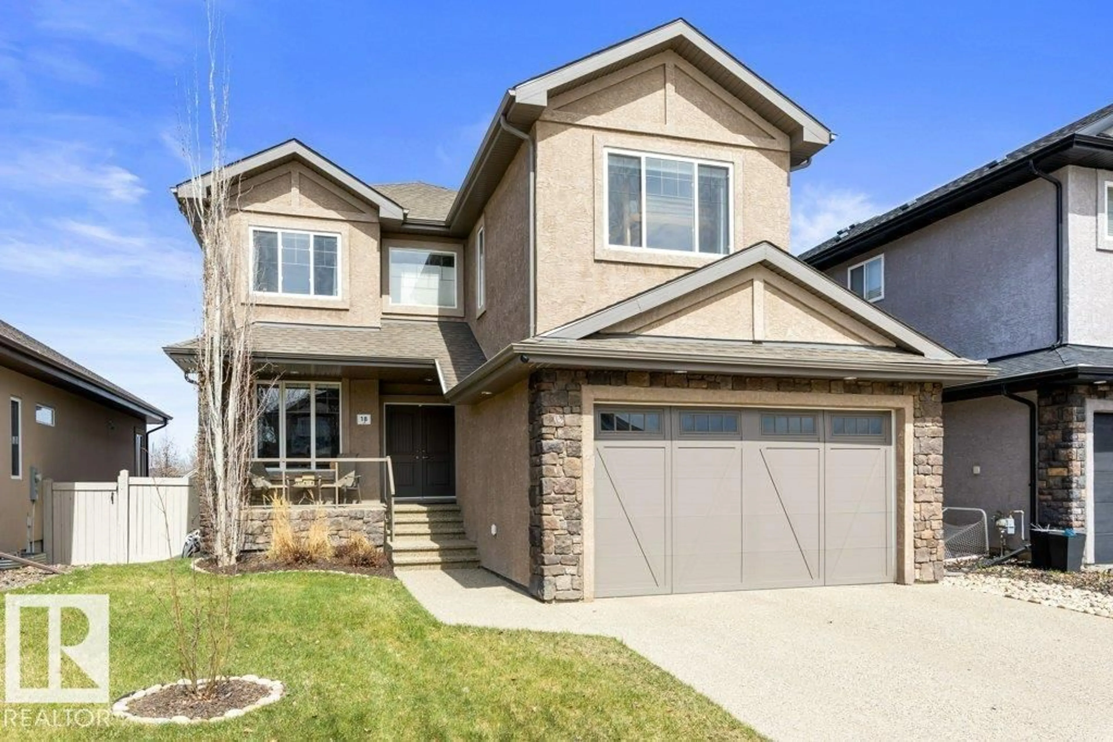 Home with brick exterior material, street for 18 EXECUTIVE WAY, St. Albert Alberta T8N4G4