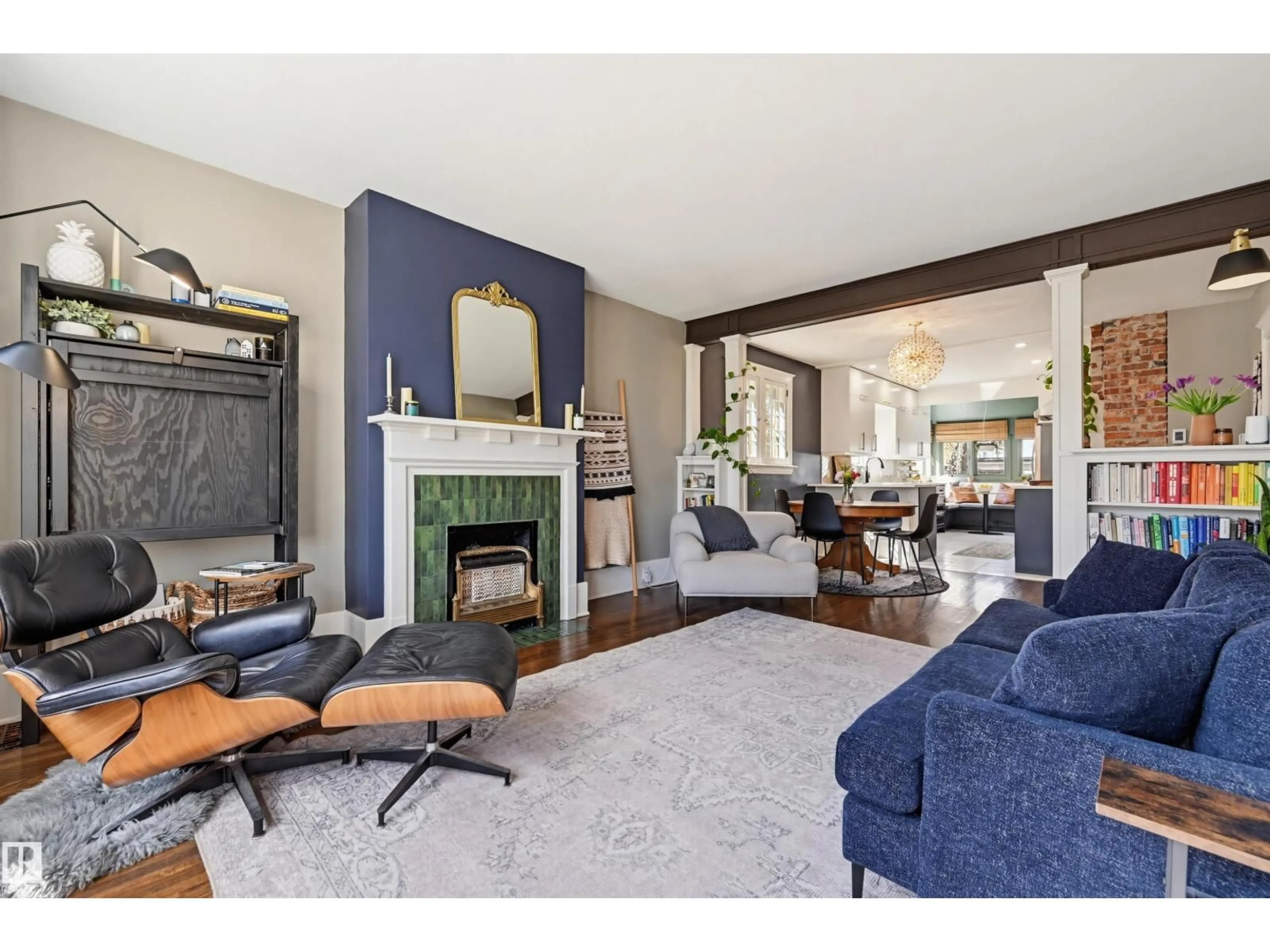 Living room with furniture, unknown for NW - 10544 127 ST, Edmonton Alberta T5N1V9