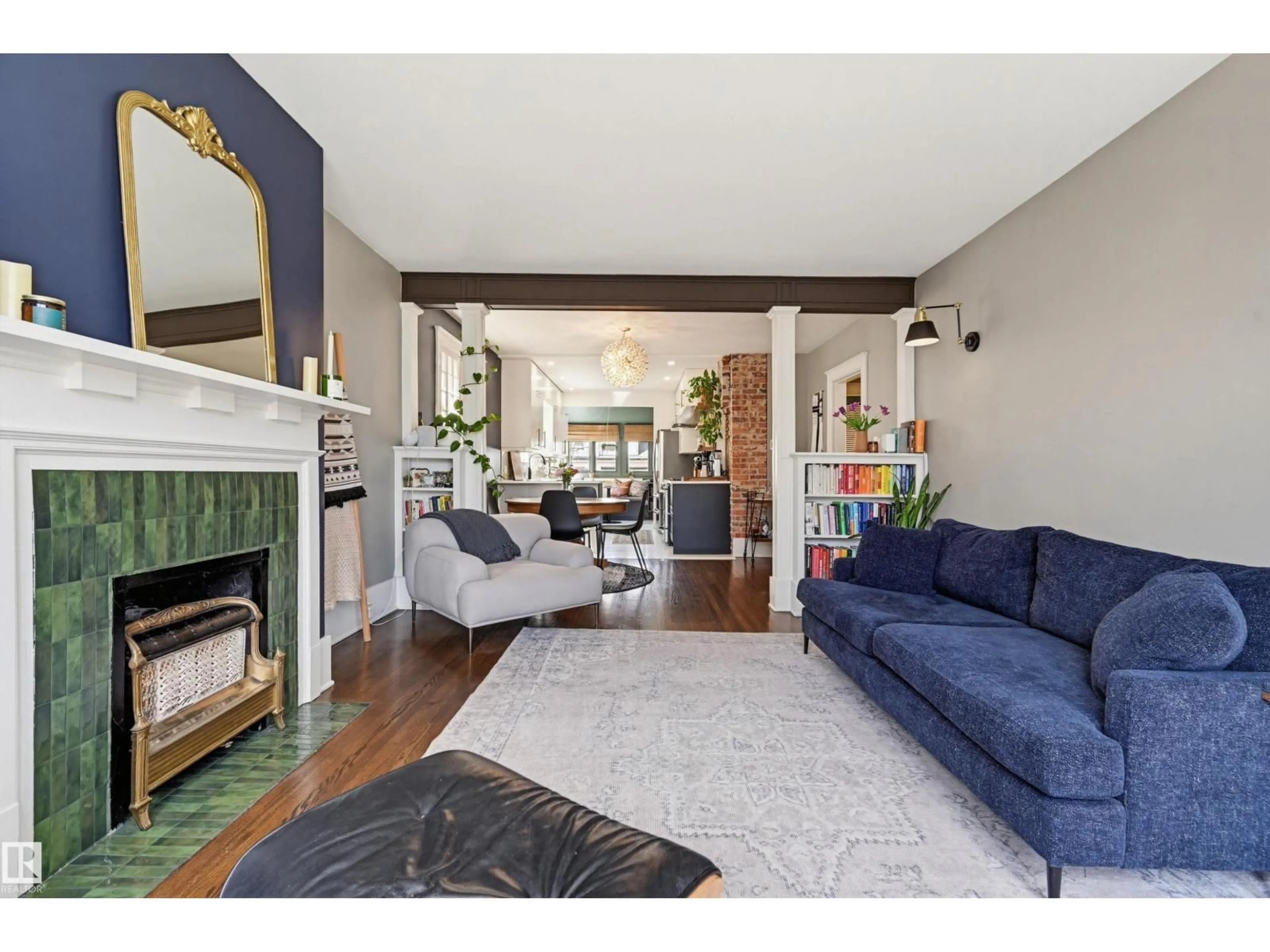 Living room with furniture, unknown for NW - 10544 127 ST, Edmonton Alberta T5N1V9