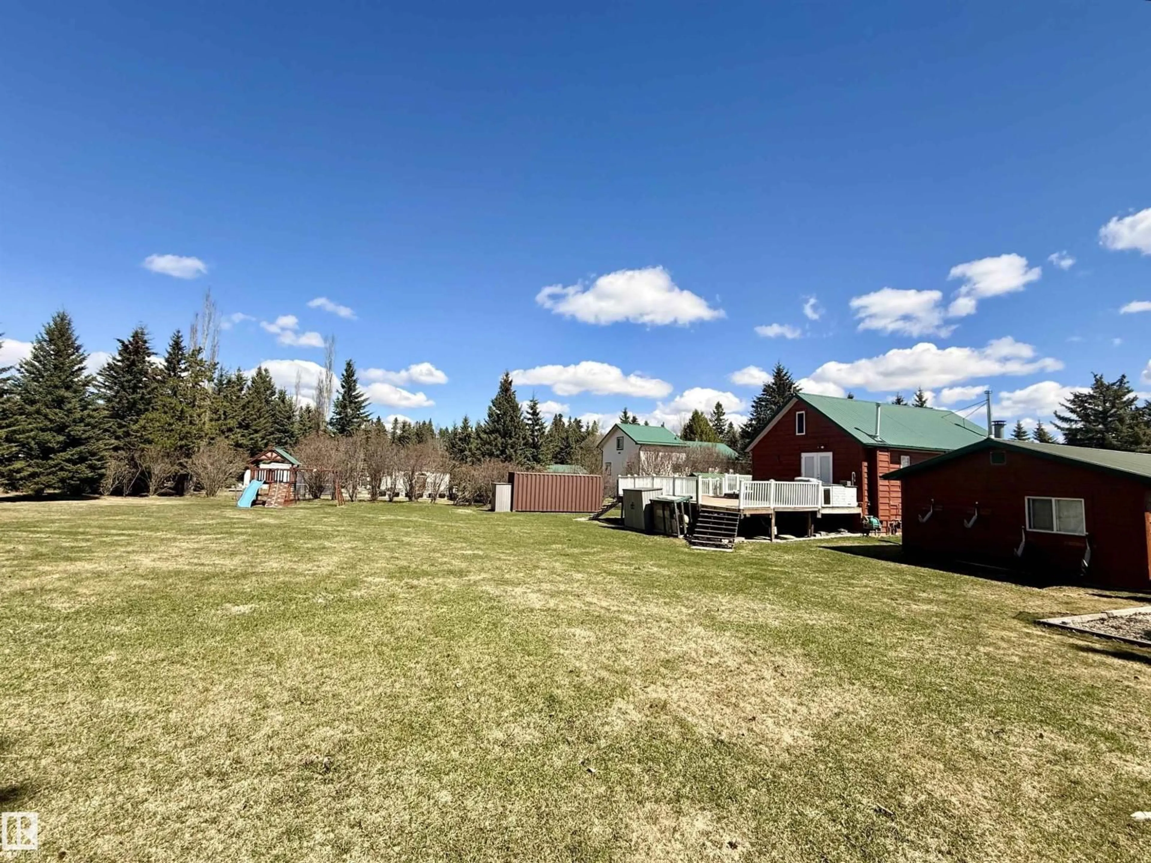 A pic from outside/outdoor area/front of a property/back of a property/a pic from drone, mountain view for 62045 - 40A TWP 462, Rural Wetaskiwin County Alberta T0C0T0