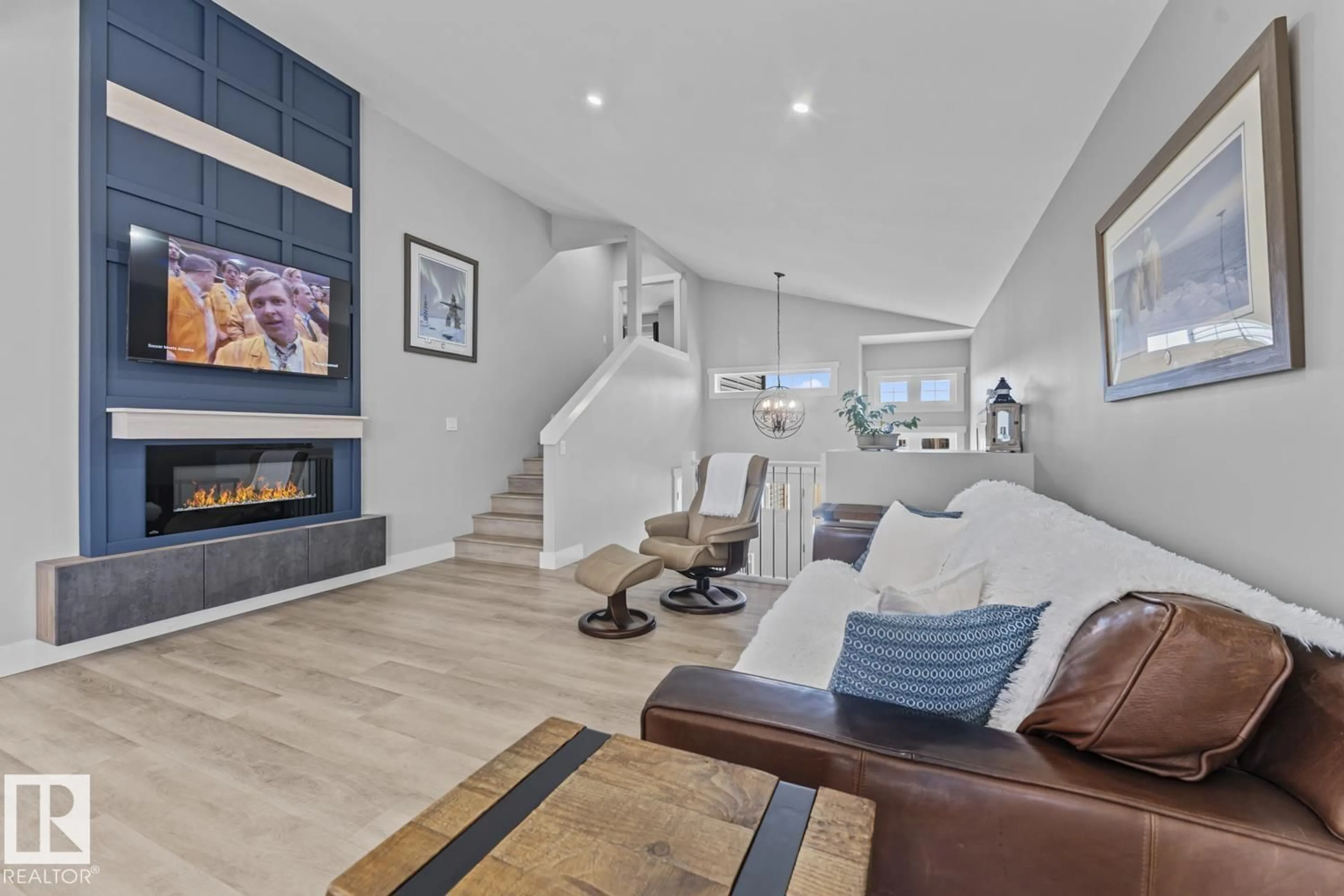 Living room with furniture, unknown for IN - 2510 YOHO, Cold Lake Alberta T9M0K1