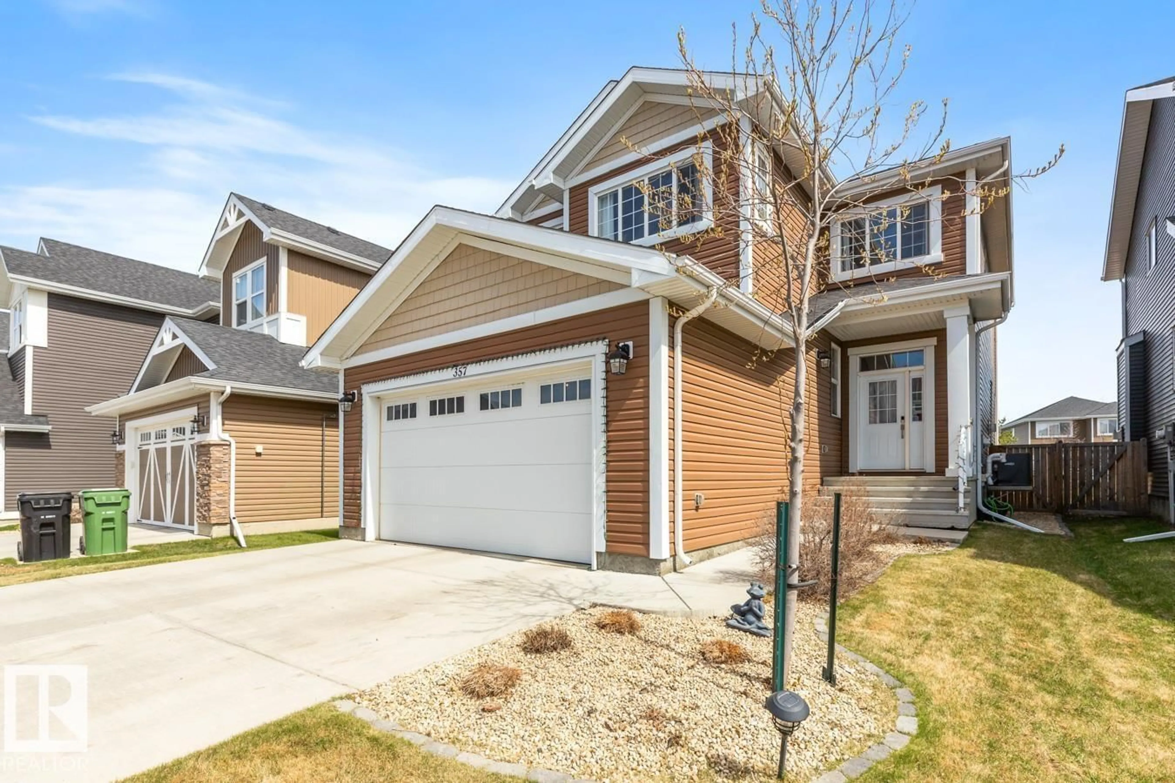 Home with brick exterior material, street for 357 SIMPKINS WYND, Leduc Alberta T9E0Y4